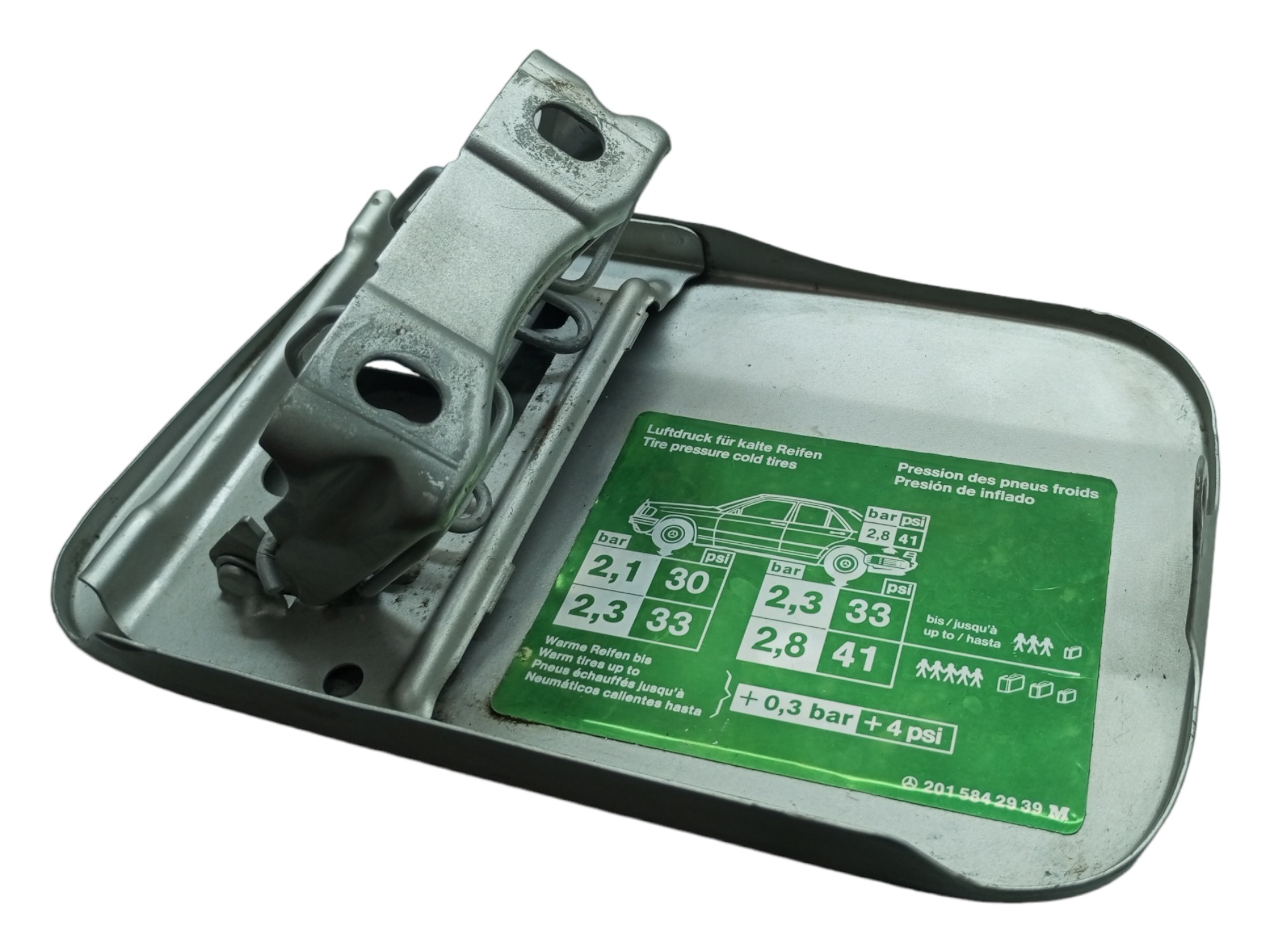 Portinhola Tanque Combustivel Mercedes C180 C280 97 98 99  Prata 5