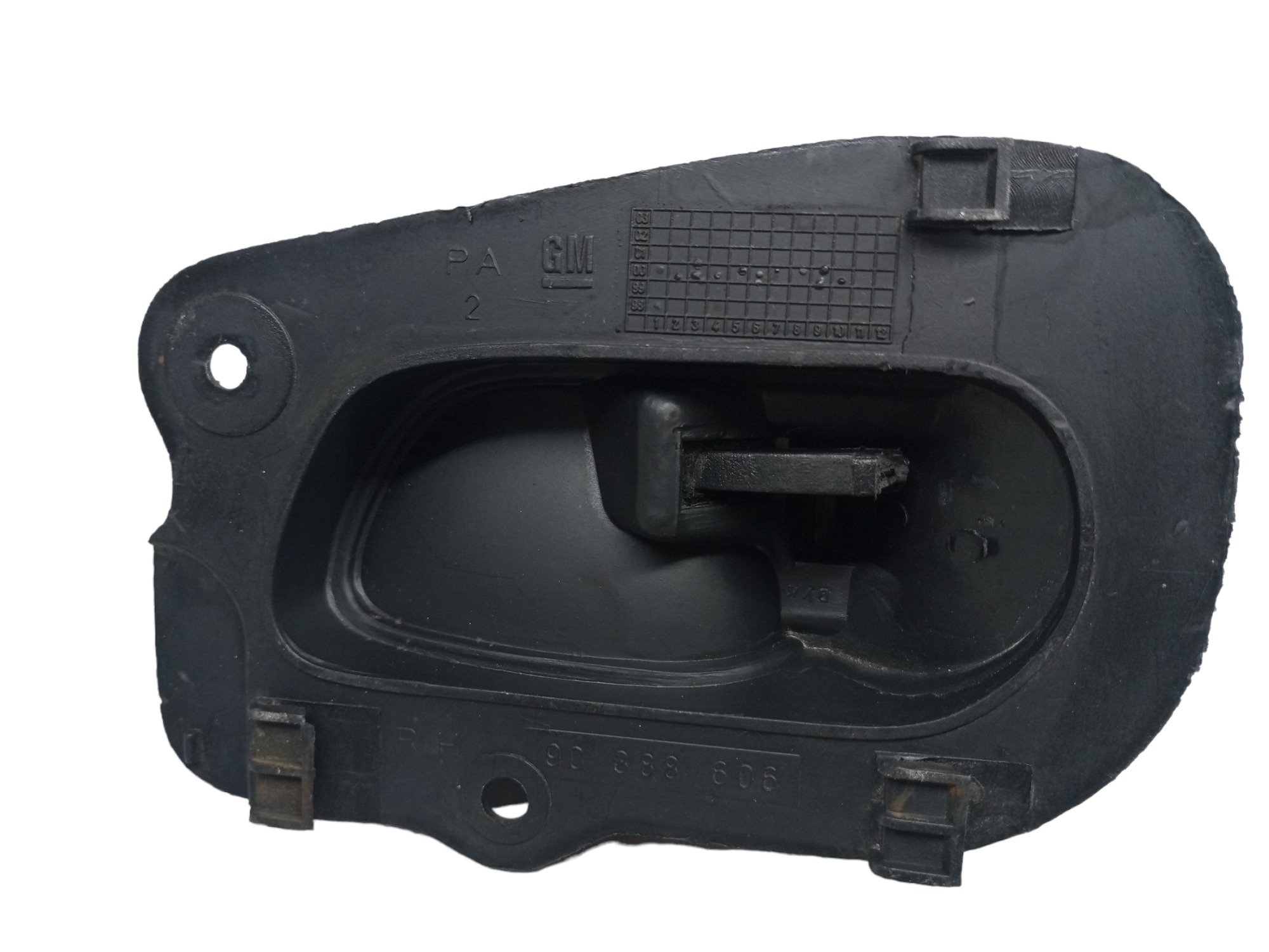 Macaneta Interna Chevrolet Corsa 98 99 Dianteira Direita Preto Dianteira 3