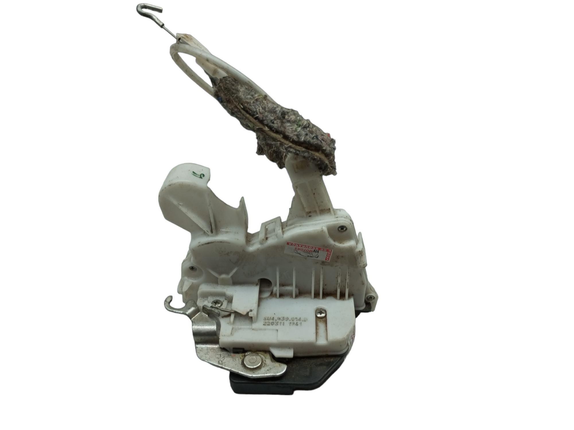 Fechadura Porta Gol G5 2008 2012 Traseira Direita Eletrica Branco