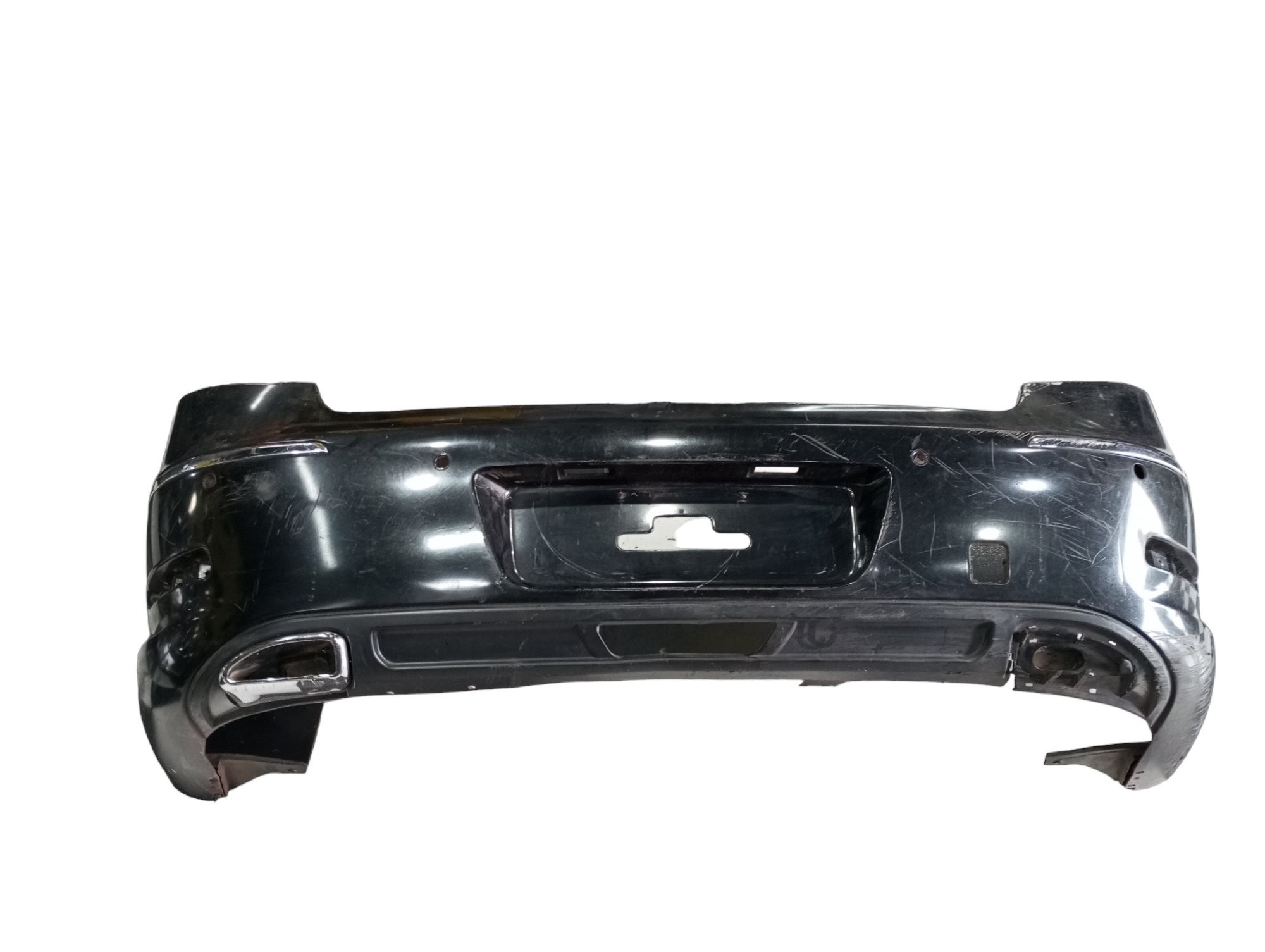 Moldura Parachoque Traseiro Peugeot 408 Alure 2012 2013 5