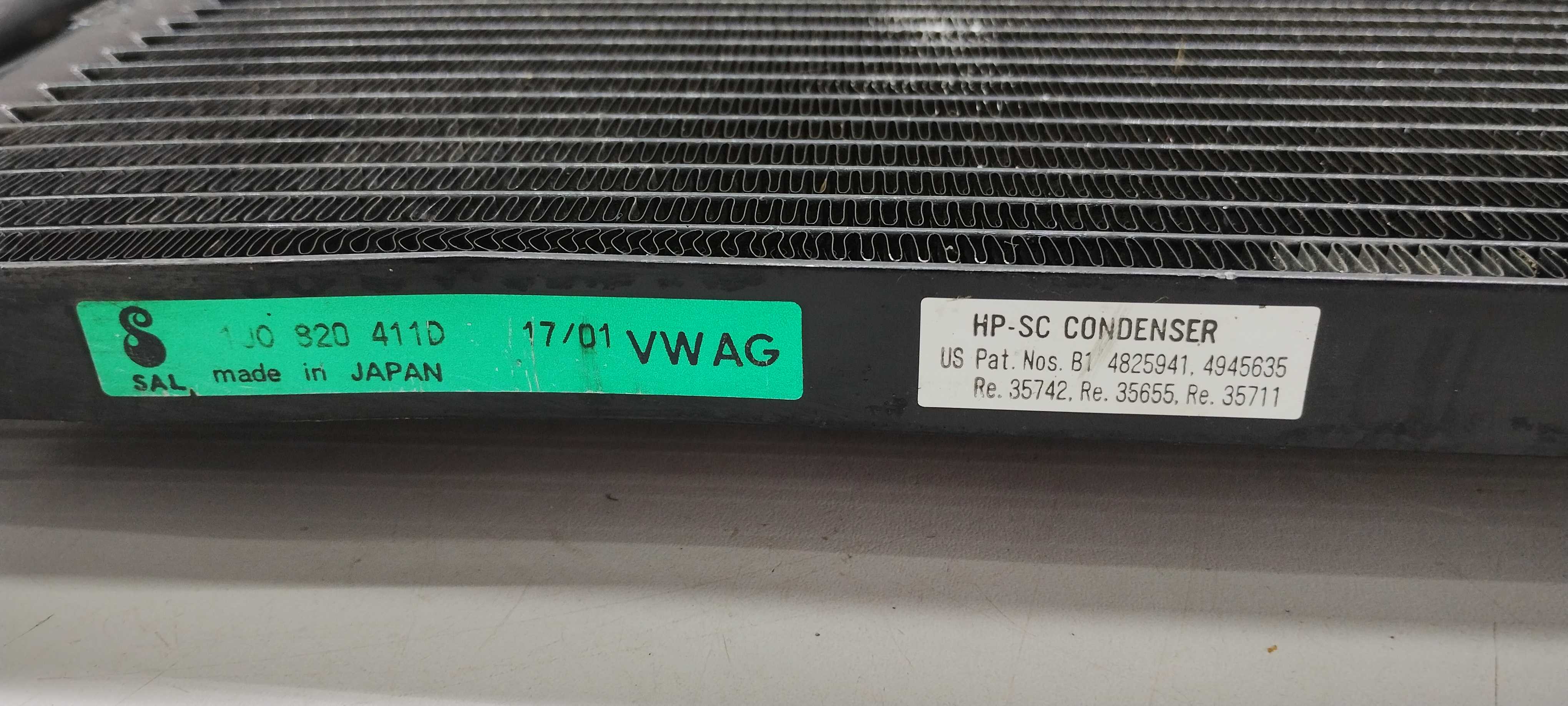 Condensador De Ar Condicionado A3 / Golf 1999 Usado 3