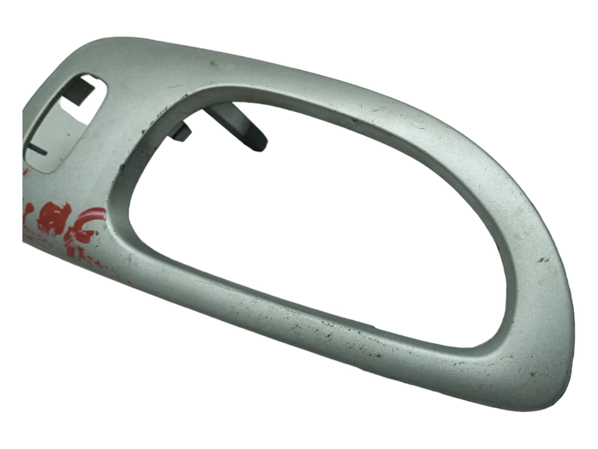 Moldura Macaneta Externa Peugeot 307 2007 Traseira Esquerda Prata 4