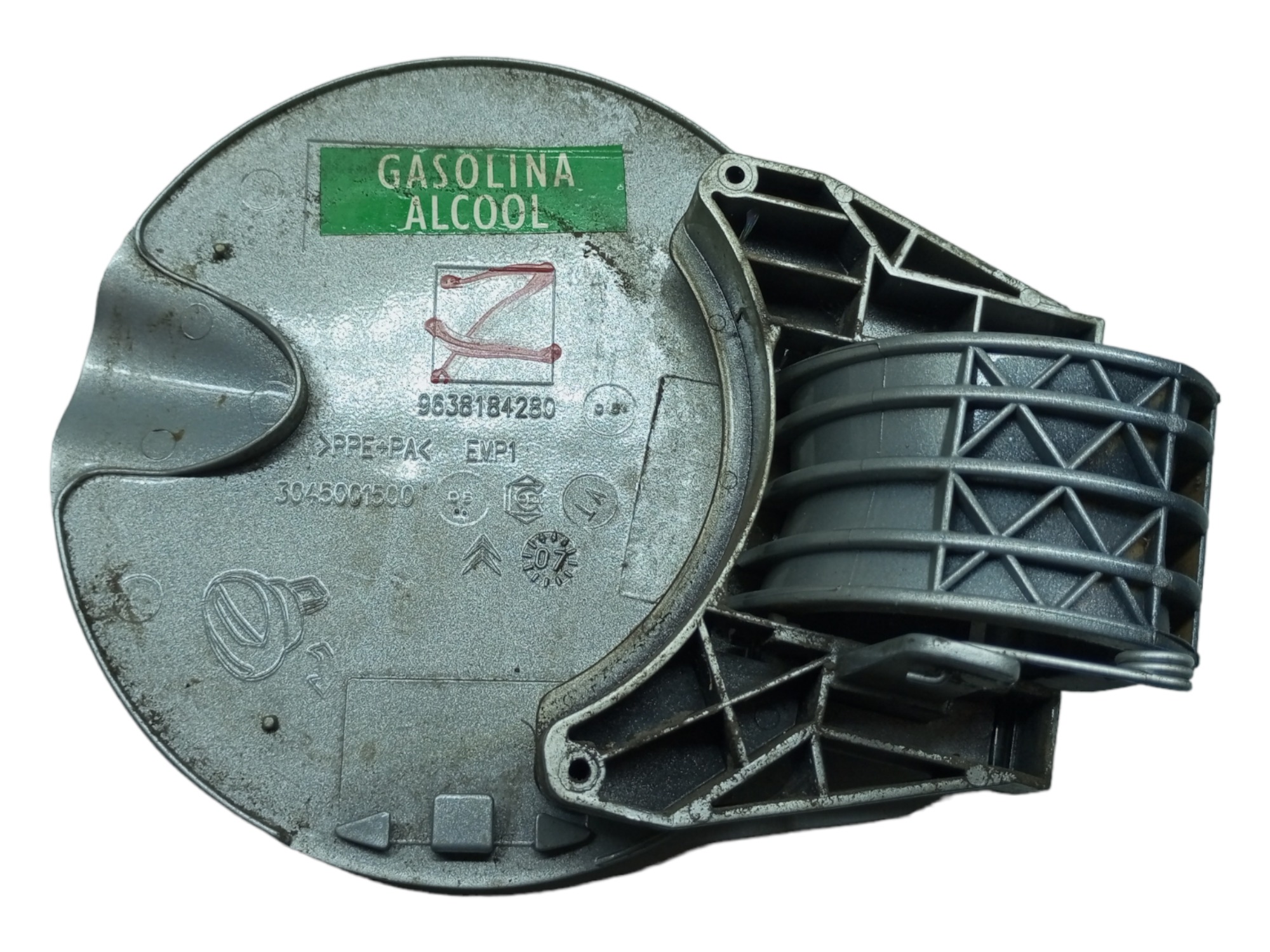 Portinhola Tanque Combustível Citroen C3 2003 2006 2009  Cinza 2003 2