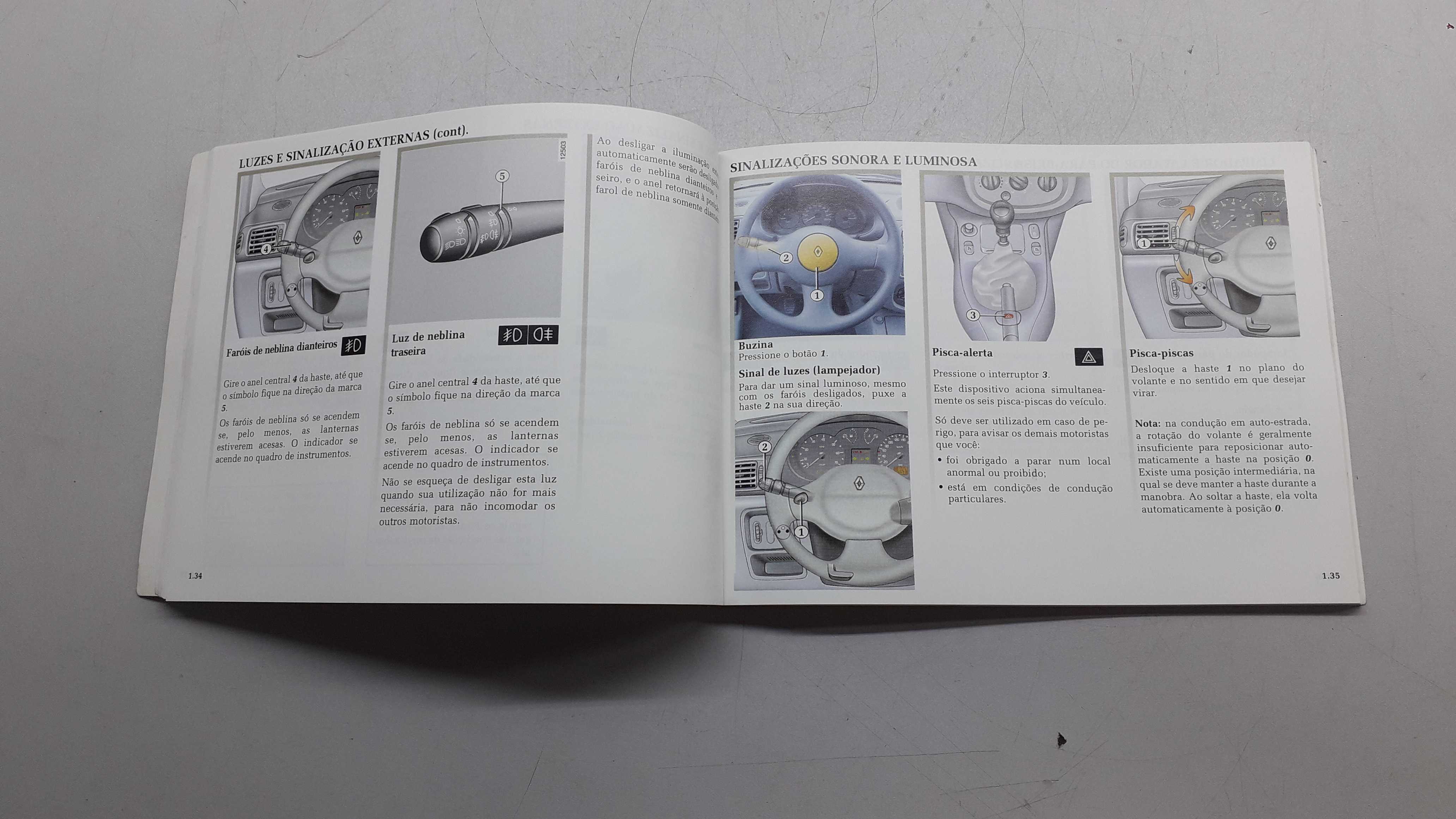 Manual De Utilização Renault Clio 2002 2