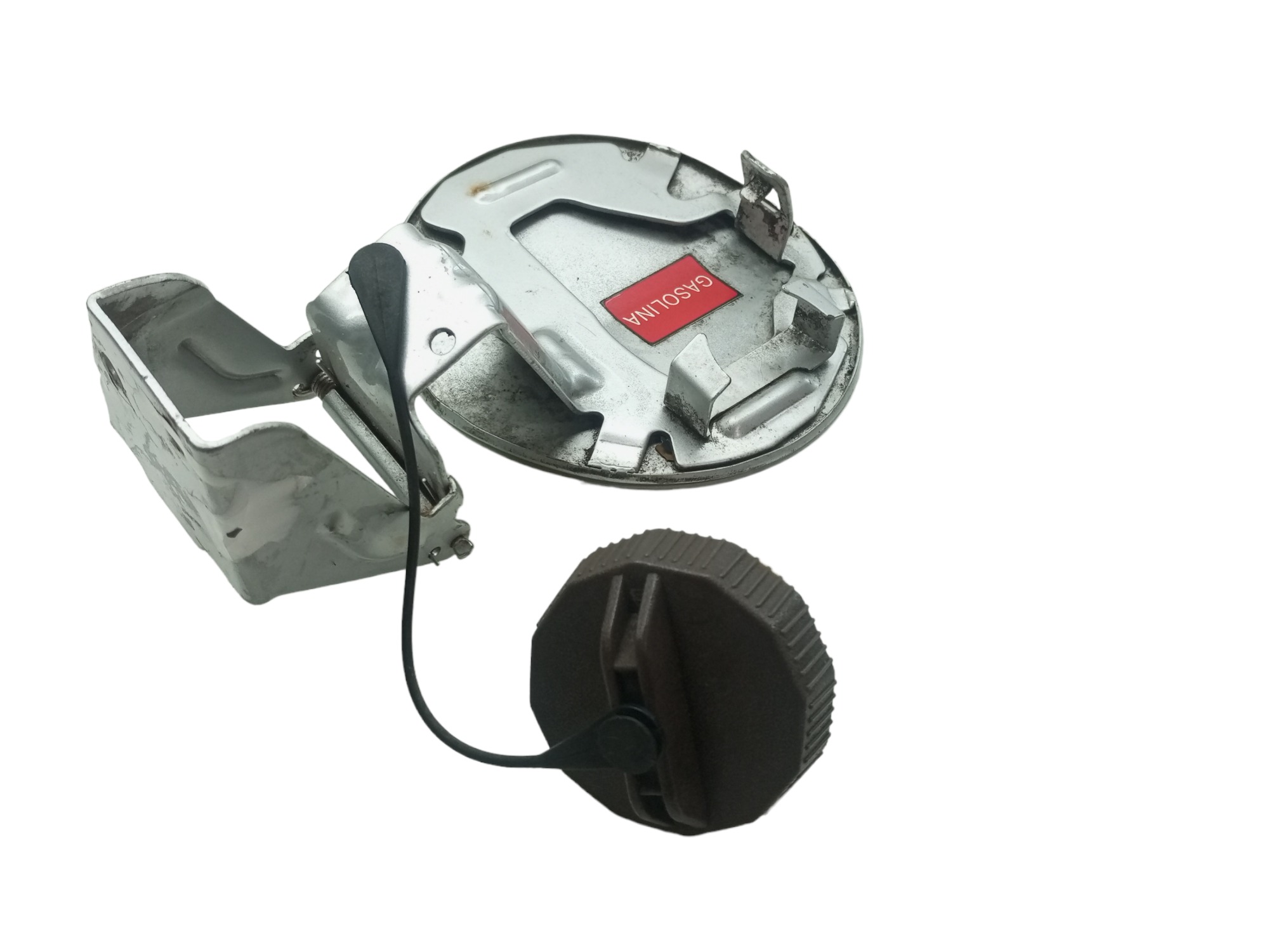 Portinhola Tampa Tanque Combustivel Jac J3 2013 2014 Turin Prata 2013 5