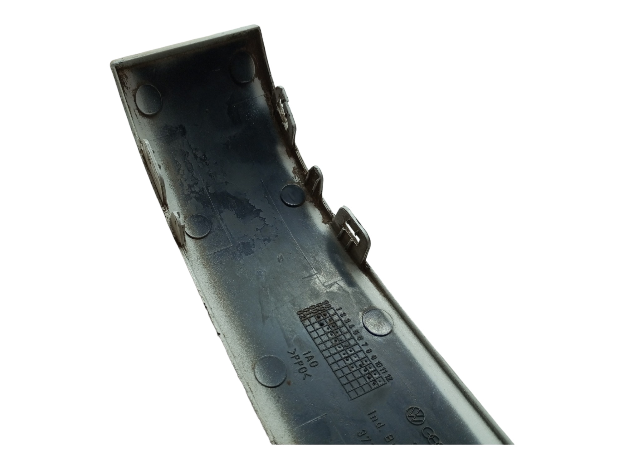 Moldura Lanterna Gol G3 99 2000 2003 2005 Traseira Direita Branco 4
