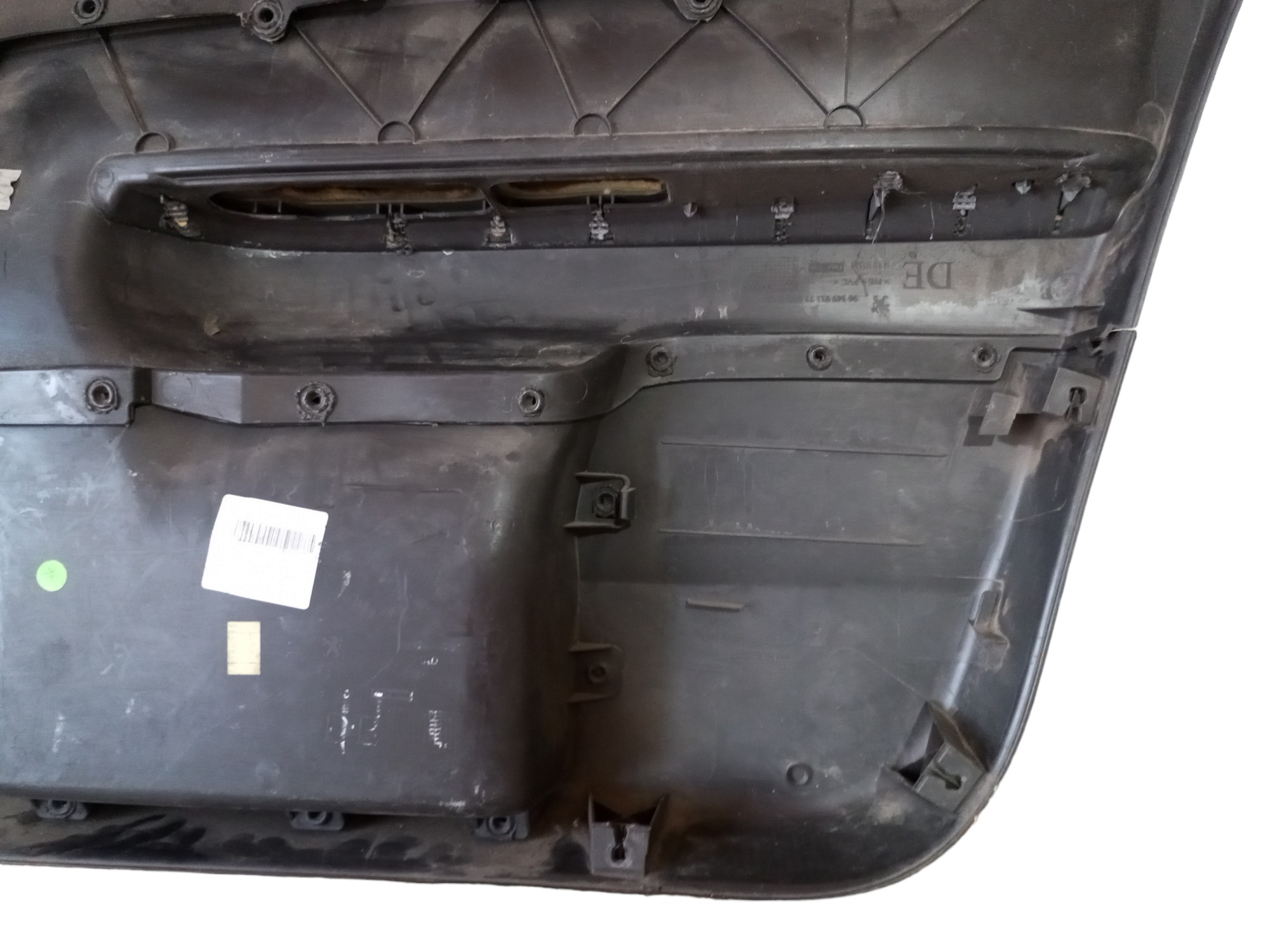 Forro Porta Peugeot 307 2005 2006 2007 Dianteira Esquerda  Preto 8