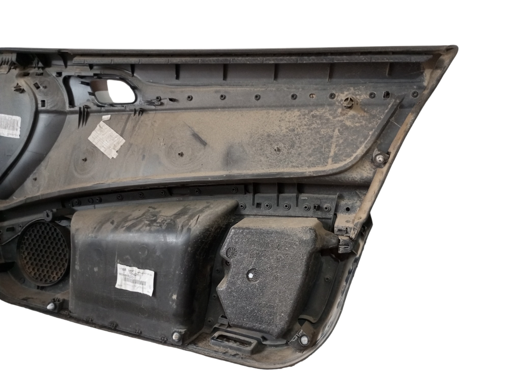 Forro Porta Peugeot 407 2008 2010 2011 Dianteiro Esquerdo  Preto 6