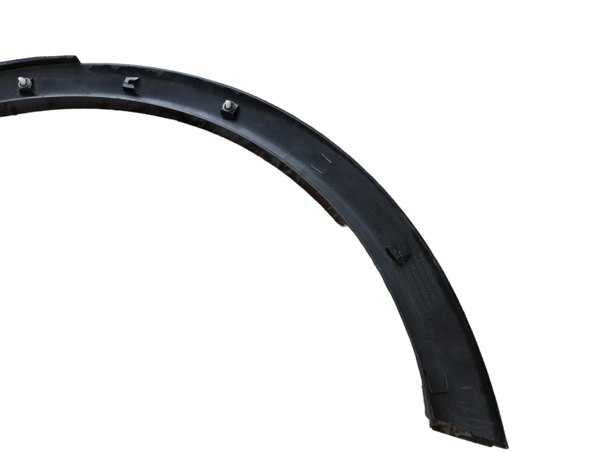 Moldura Paralama Traseiro Captiva Chevrolet 2009 Direito Preto 5