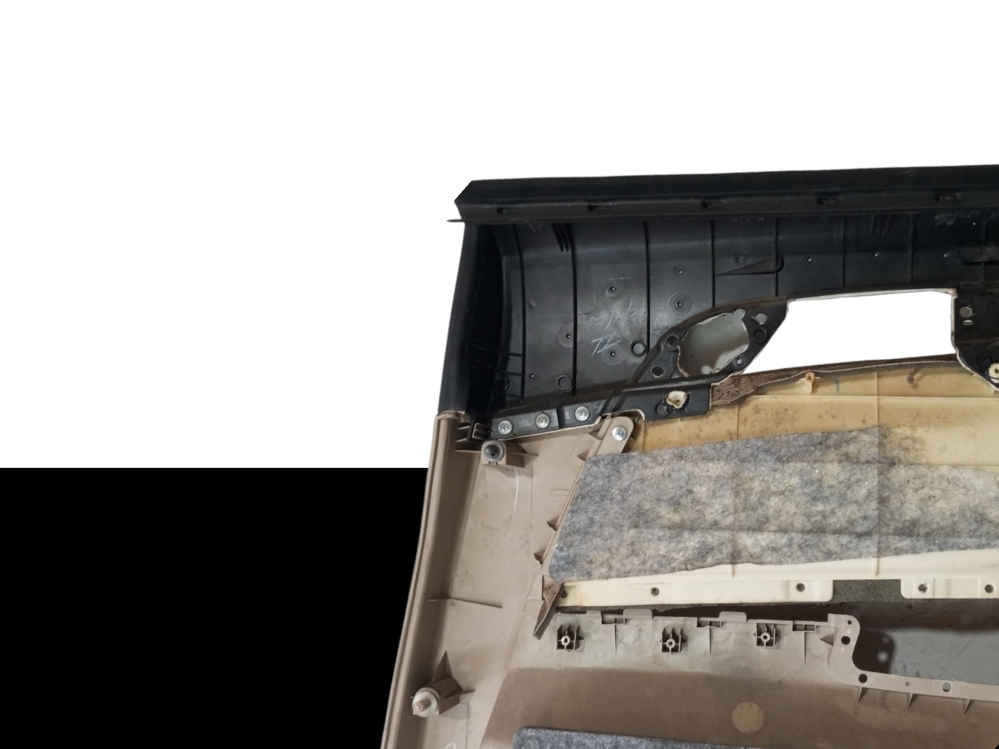 Forro Porta Captiva 3.6 2008 2010 2012 Traseiro Esquerdo  Bege 4
