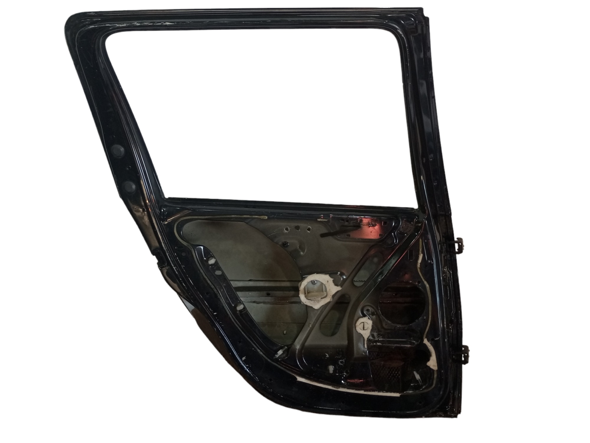 Porta 206 Sw 2004 2005 2006 2008 2010 Traseira Esquerda  Traseira Esquerdo Preto 4