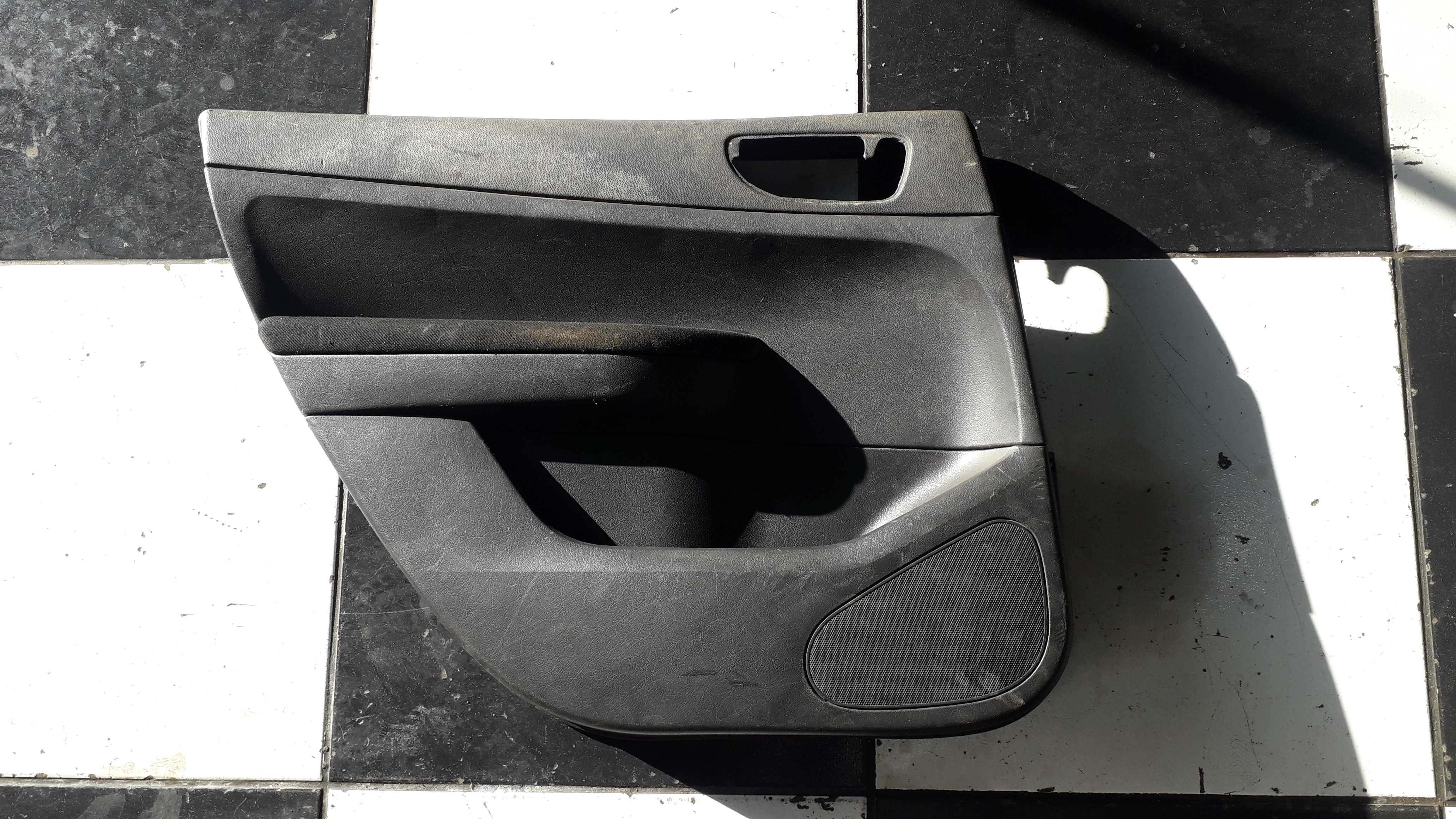 Forro De Porta Traseira Esquerda Peugeot 307 2008 Preto 1