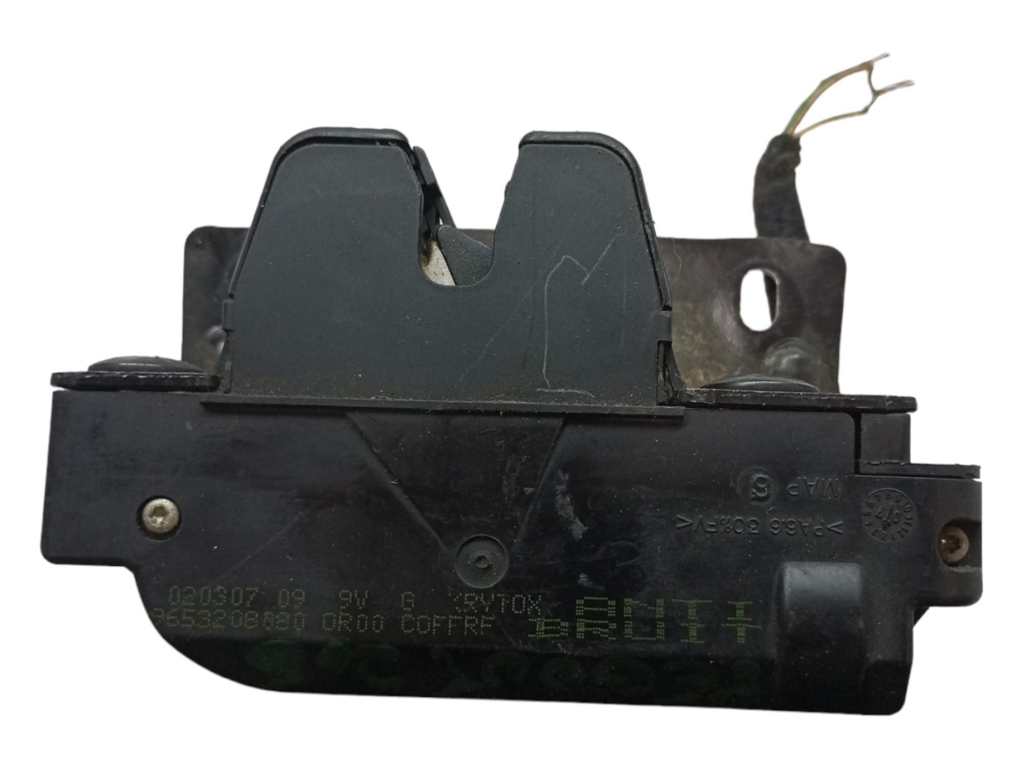Fechadura Tampa Traseira Peugeot 307 Citroen C3 2006 2007 3