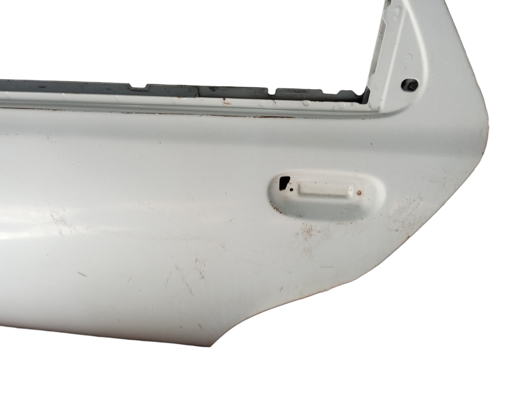 Porta Ford Fiesta 97 98 2000 2001 2003 Traseira Esquerda  Traseira Esquerdo Branco 3