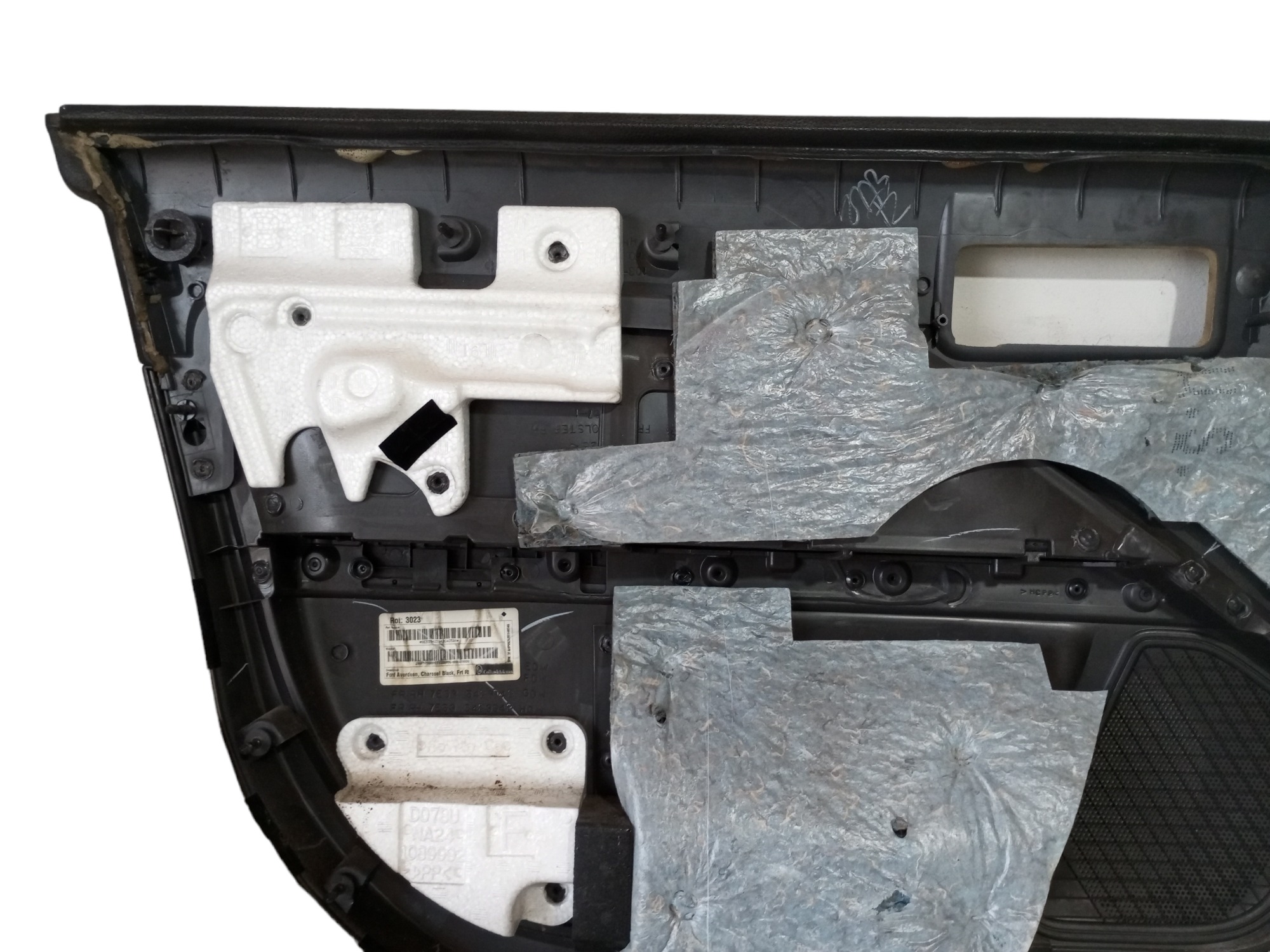 Forro Porta Ford Fusion 2.3 2007 2008 Dianteira Direita  Preto 2