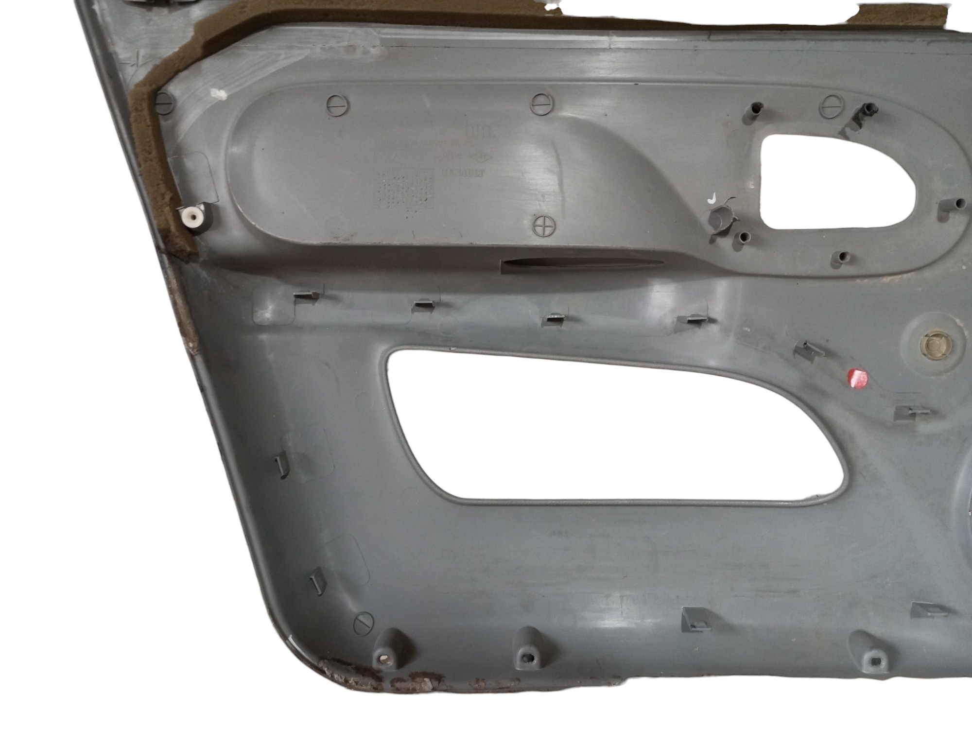 Forro Porta Renault Clio 2003 2005 2007 Dianteira Direita  Cinza 2
