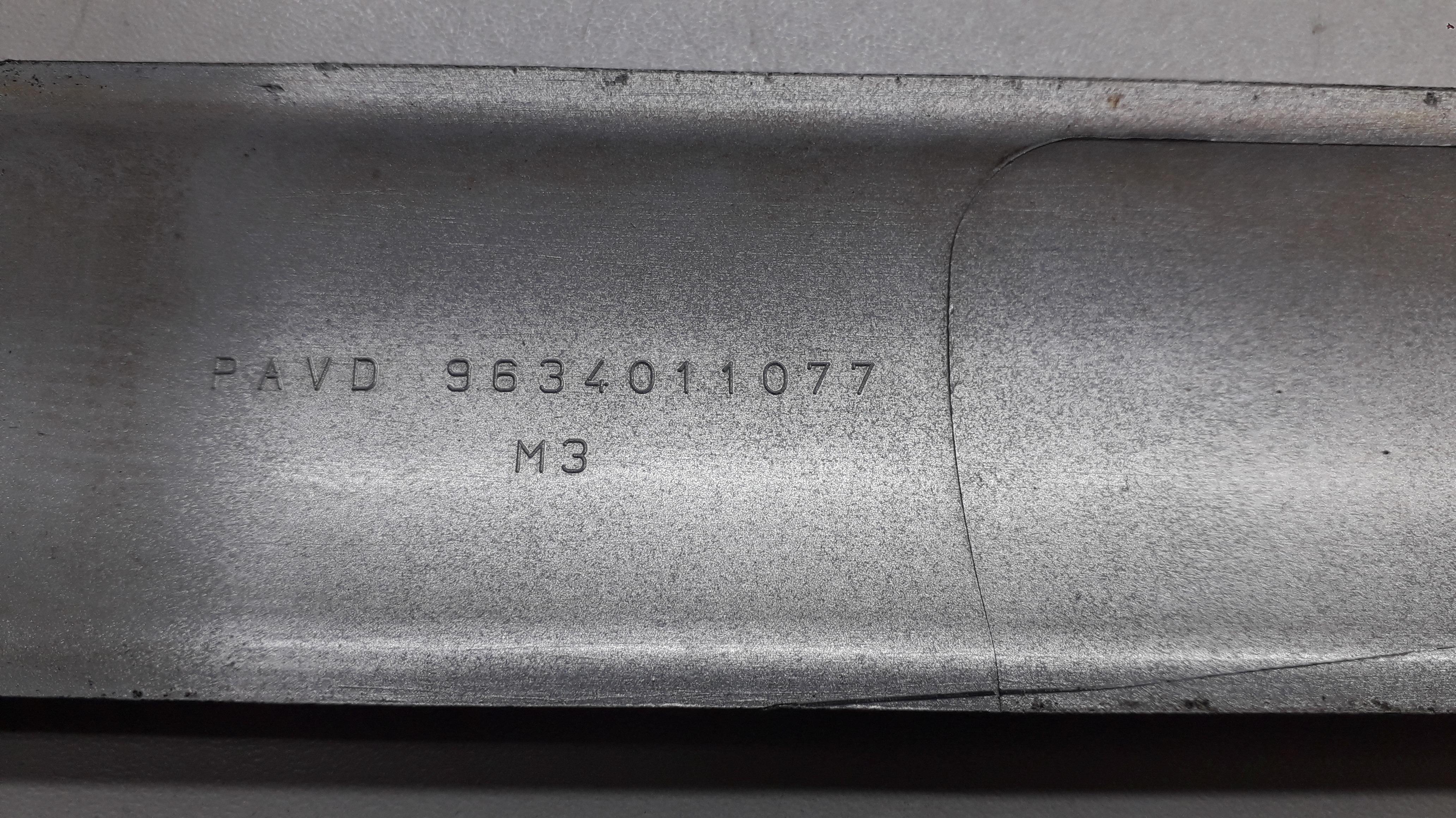 Friso Porta Dianteira Direita Peugeot 307 2007 Prata 3