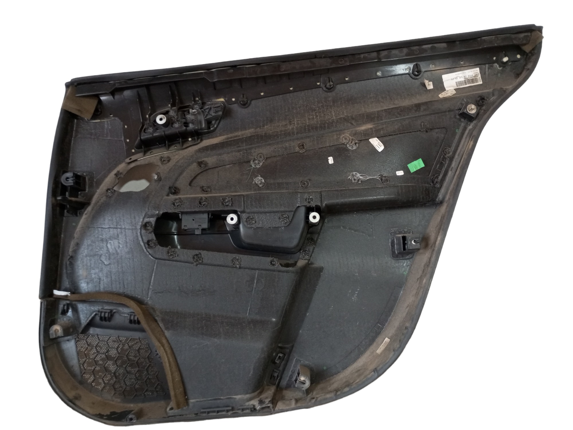 Forro Porta Vectra Elite Gm 2006 2012 Traseiro Esquerdo  Preto 6