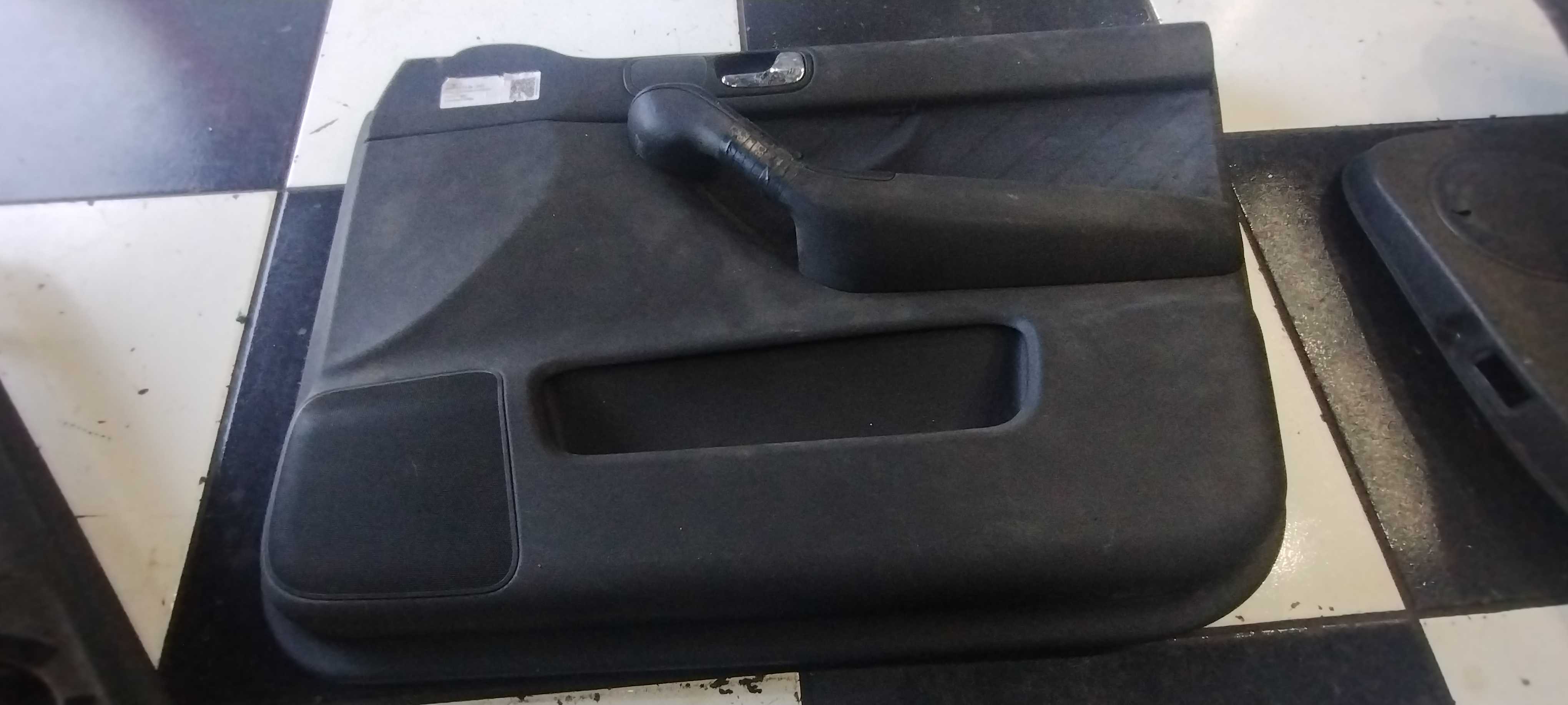 Forro De Porta Dianteiro Direito Audi A3 2000 Preto 1