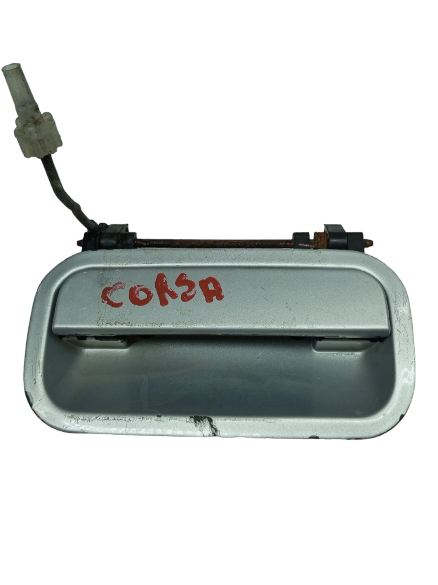 Macaneta Externa Corsa Classic 2008 2009 Traseira Esquerda Cinza Traseira 1