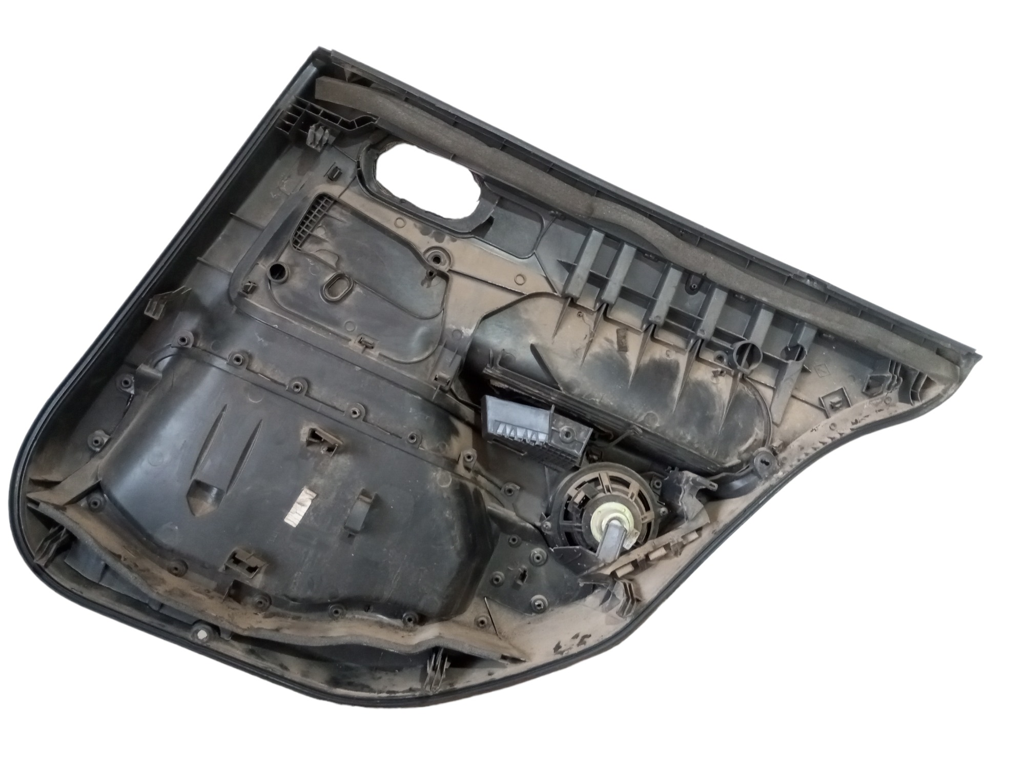 Forro Porta Megane 2007 2008 2009 Traseiro Esquerdo Renault  Preto 3