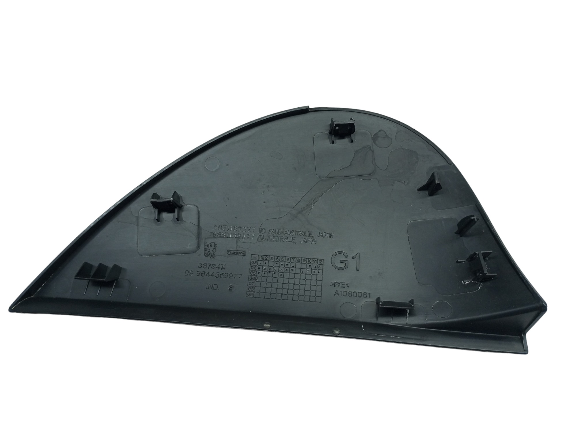 Acabamento Lateral Painel Peugeot 407 2006 2007 Esquerdo 2