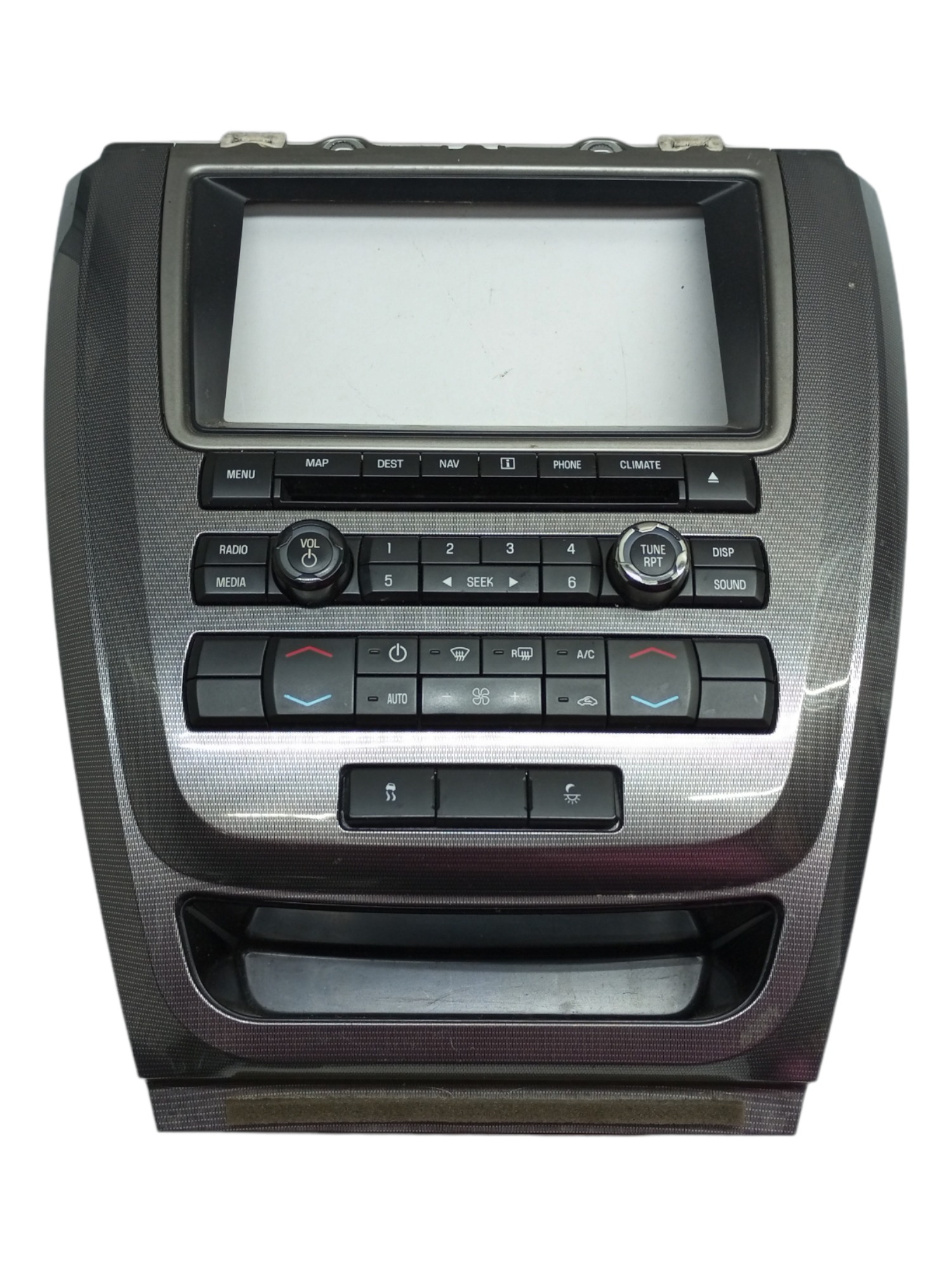 Comando Radio Ford Fusion 3.0 2010 2011 Moldura Midia 1