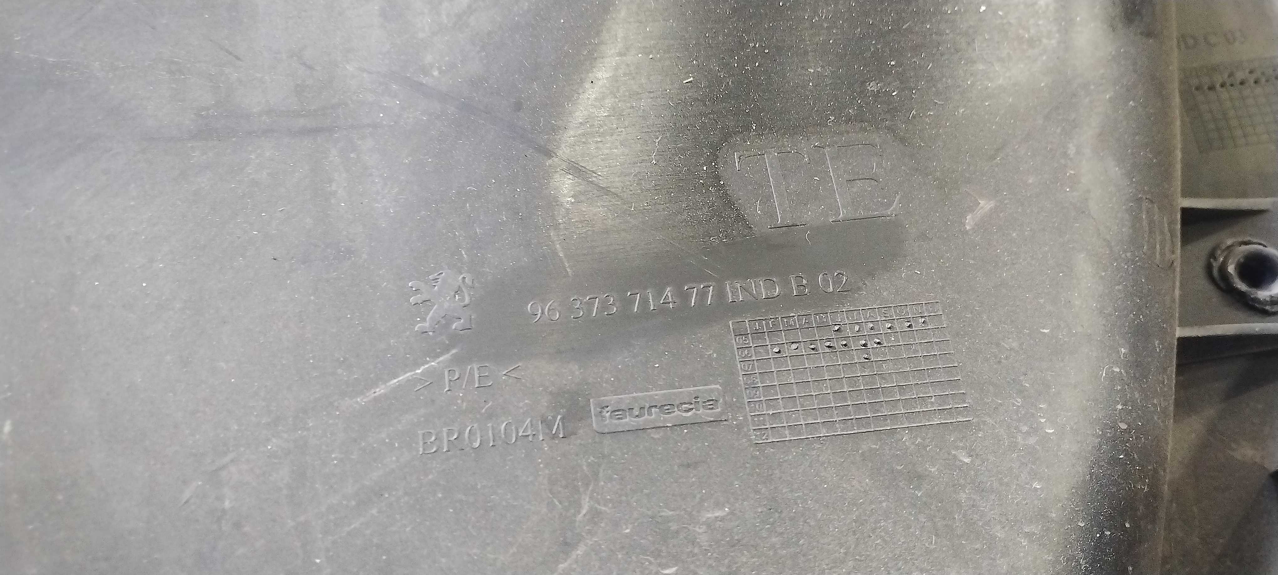Forro De Porta Traseiro Esquerdo Peugeot 307 2008 Preto 3