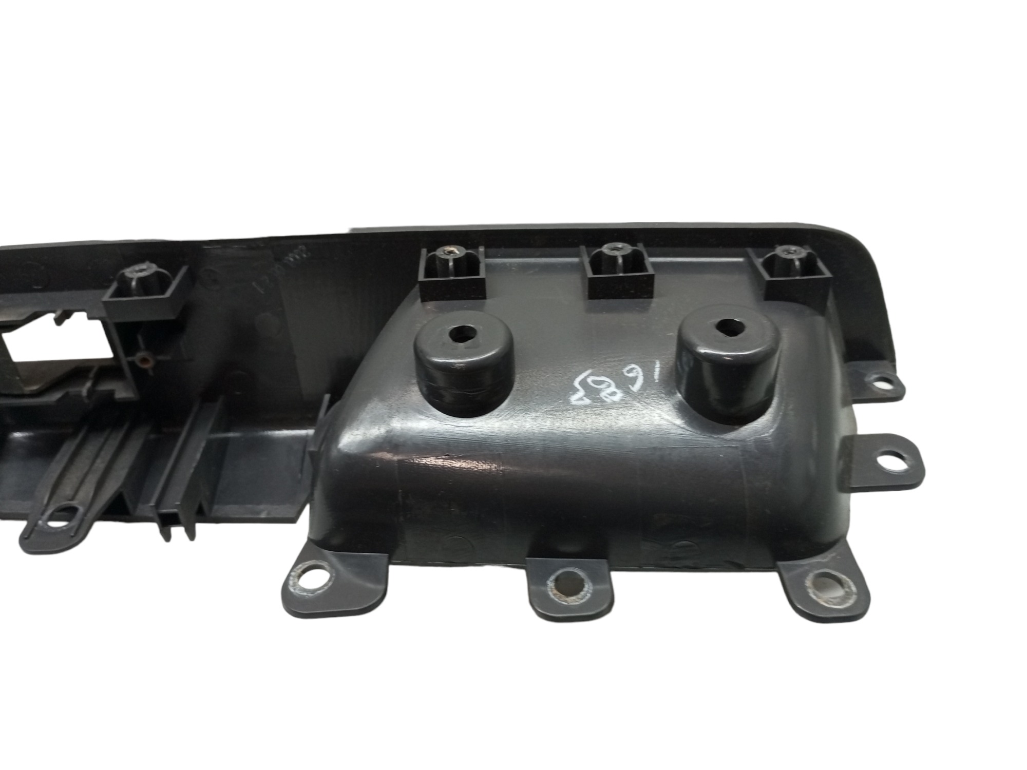 Moldura Puxador Interno Captiva 2008 2012 Traseiro Esquerdo Preto Traseira 4