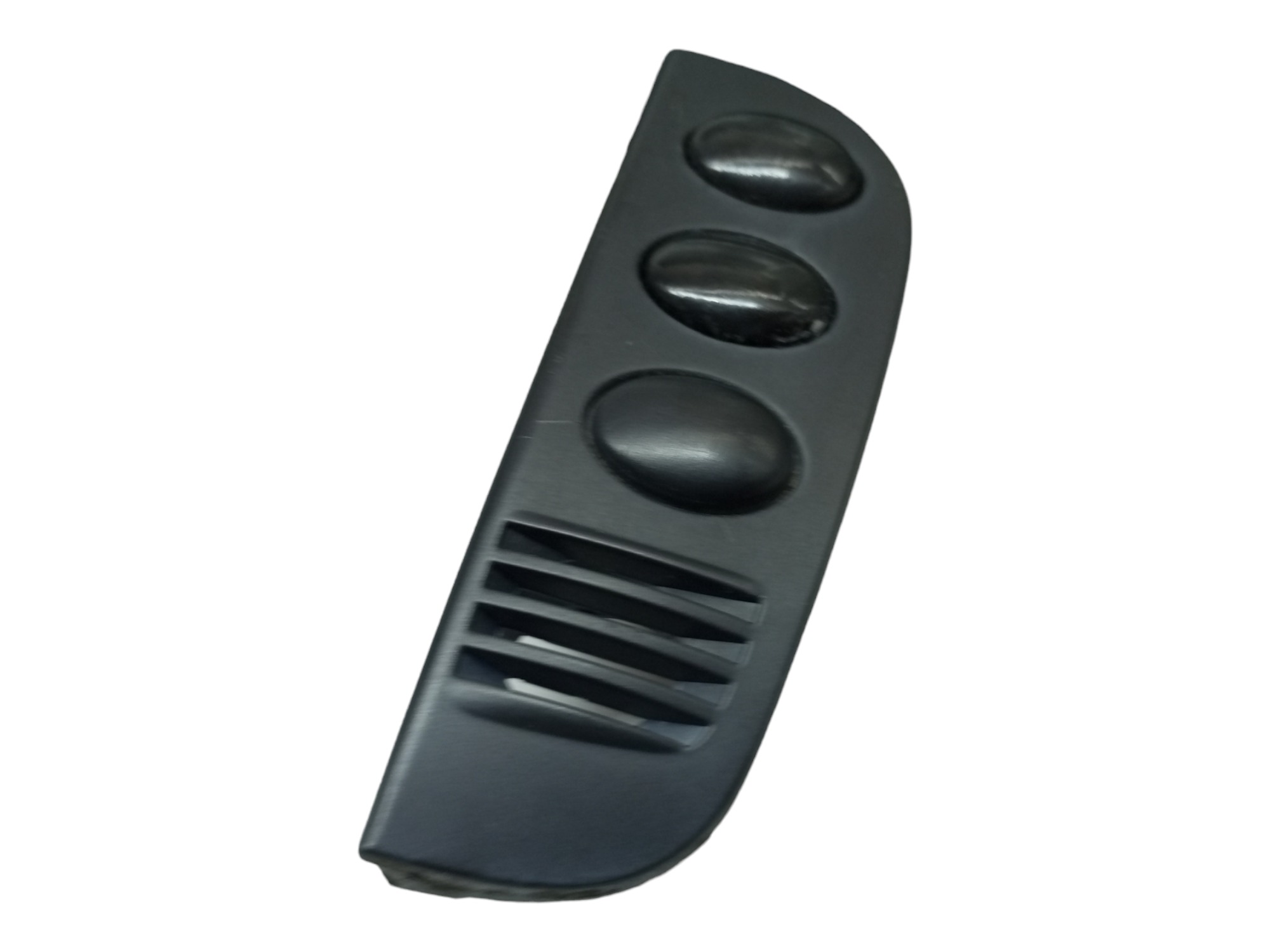 Moldura Botao Falso C3 2003 2006 2007 2009 2012 Citroen Preto 4