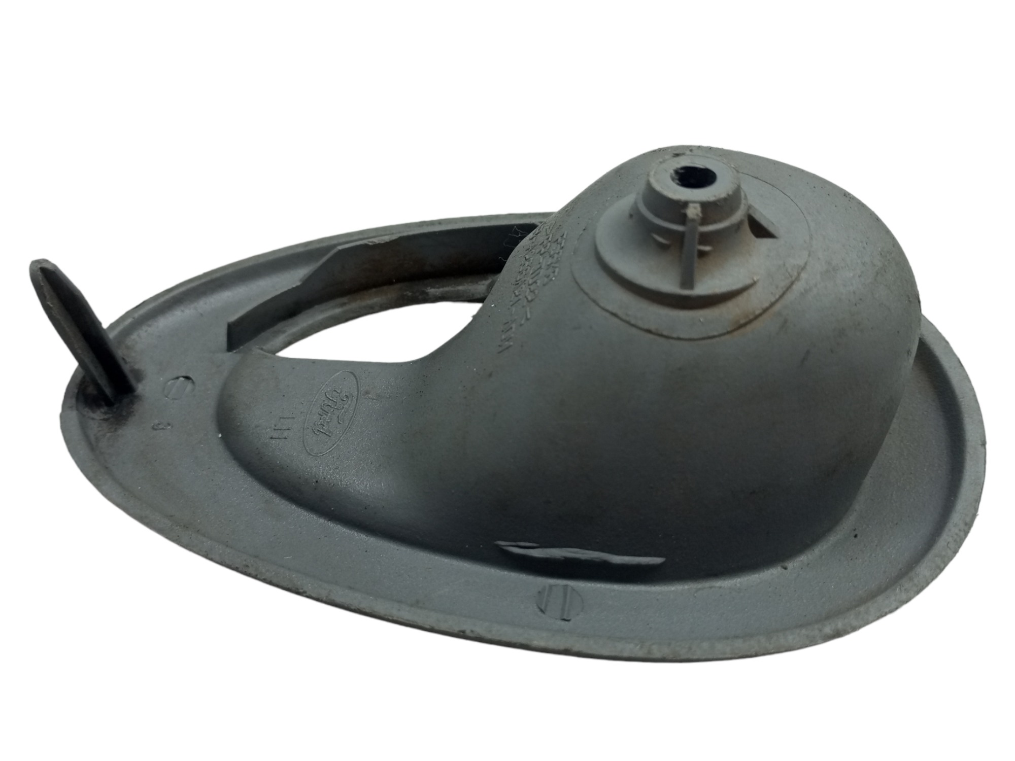Moldura Macaneta Ford Escort Zetec 97 98 Traseira Esquerda Cinza Traseira 2