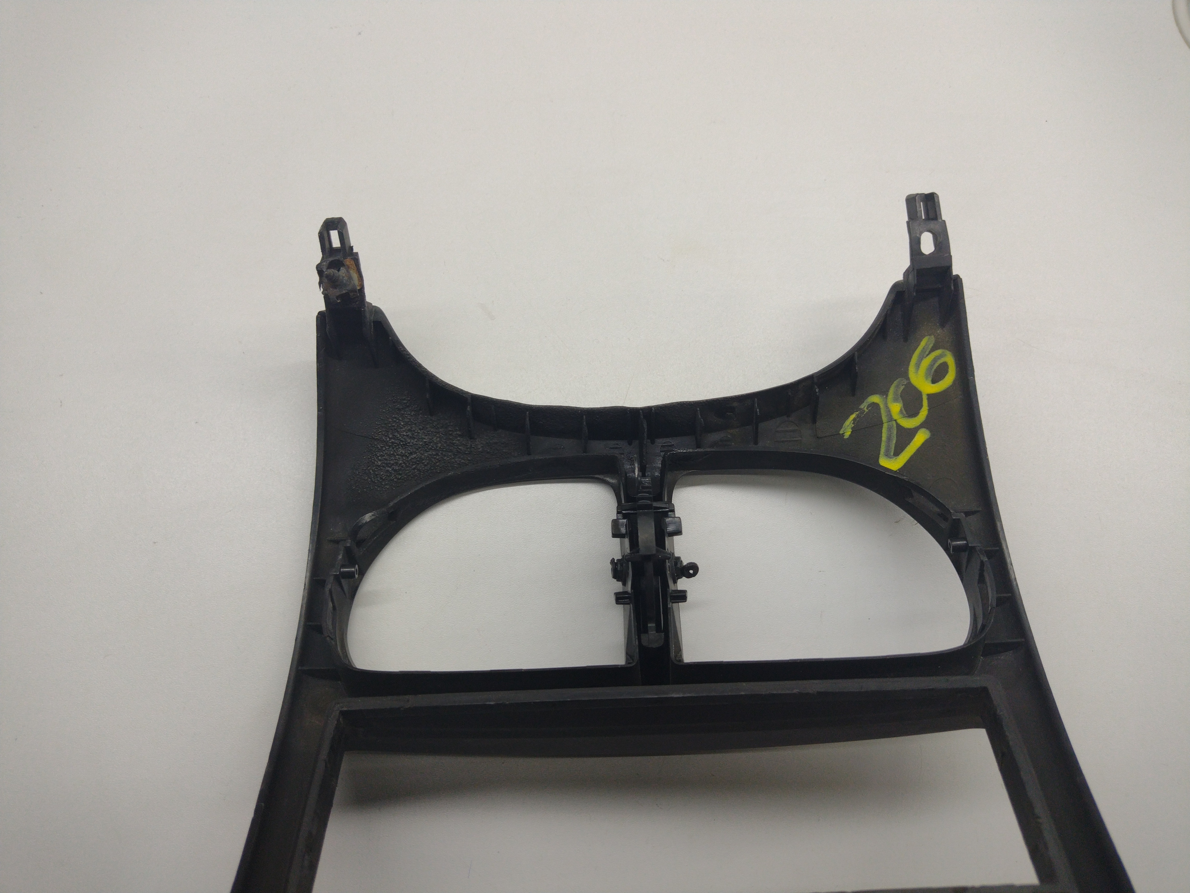 Moldura Painel Central S/ Difusor Peugeot 206 3