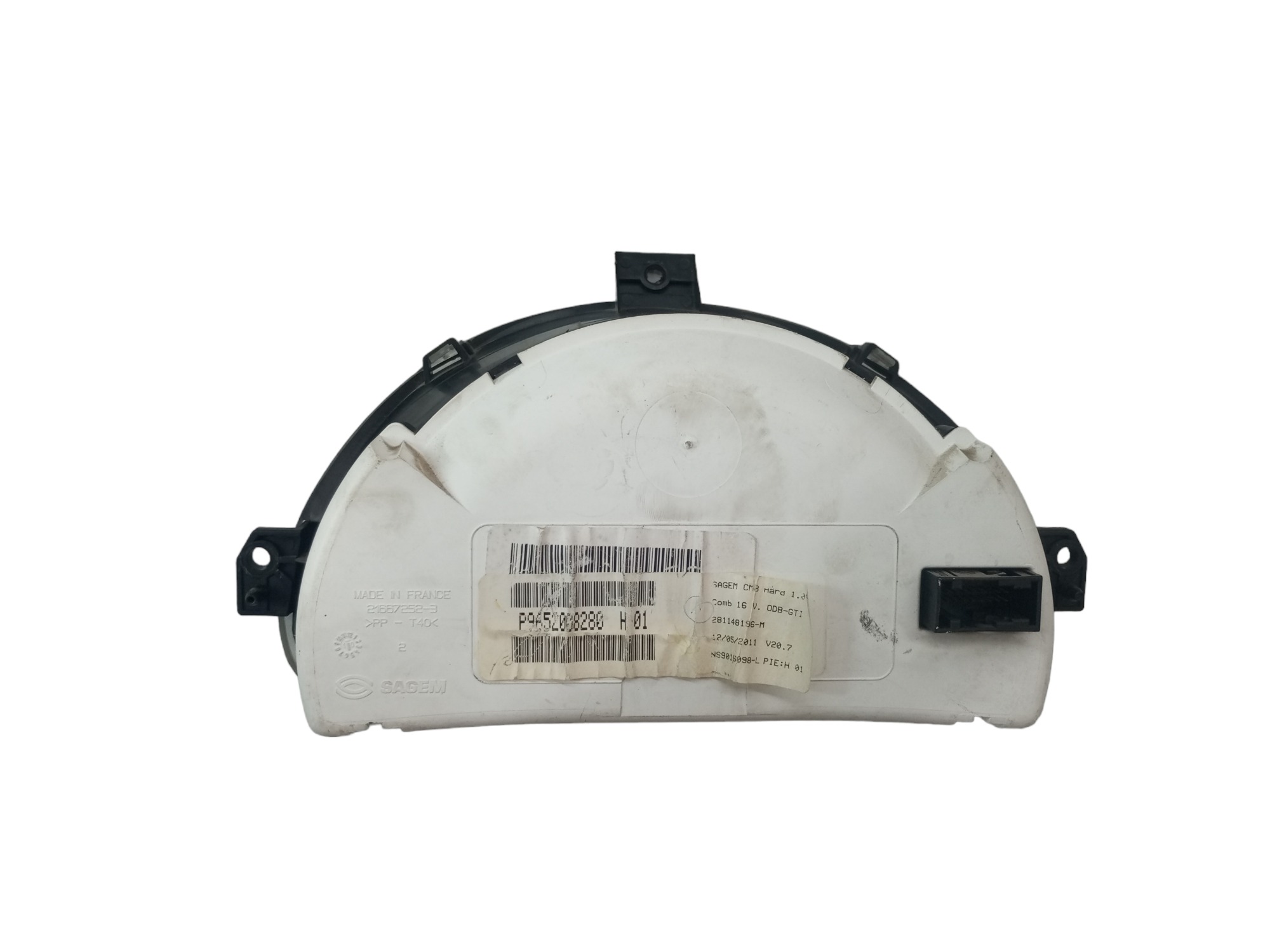 Painel Instrumento Velocimetro Citroen C3 2005 2006 2012 Preto 4