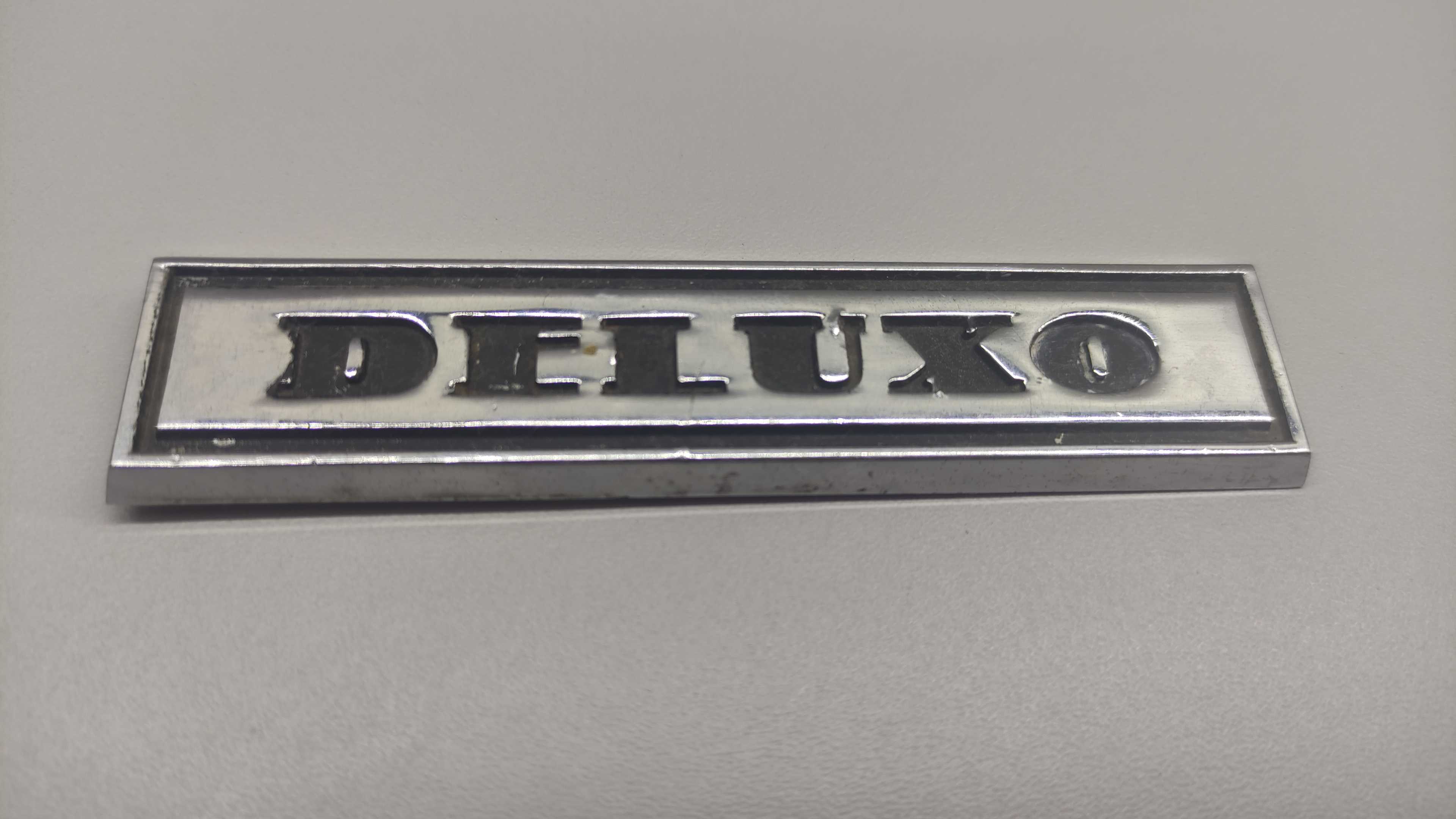 Emblema Traseiro Deluxo Cromado Caravan 78/79 3