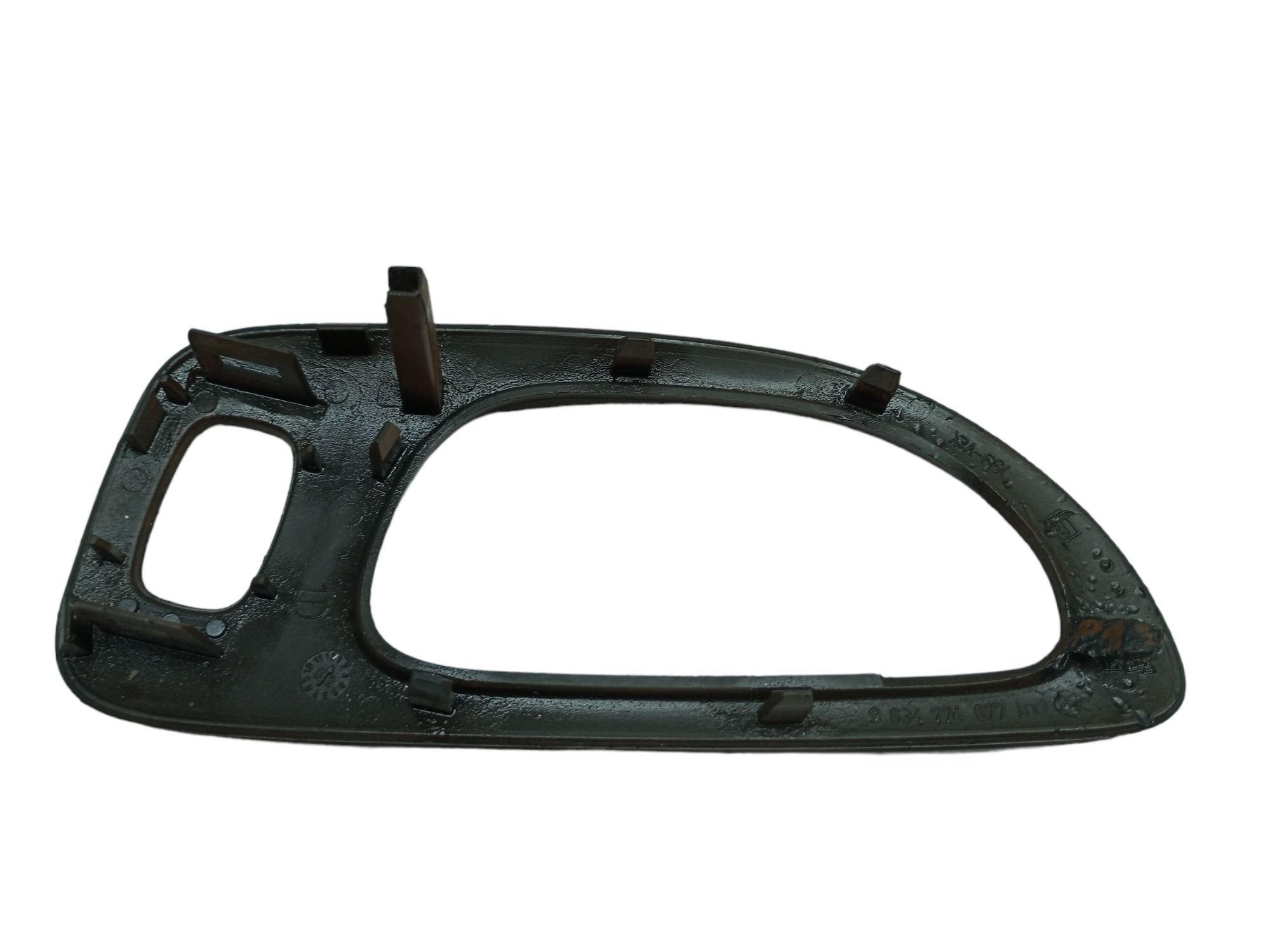 Moldura Maçaneta Traseira Direita Interna Peugeot 307 2005 Madeira Traseira 6