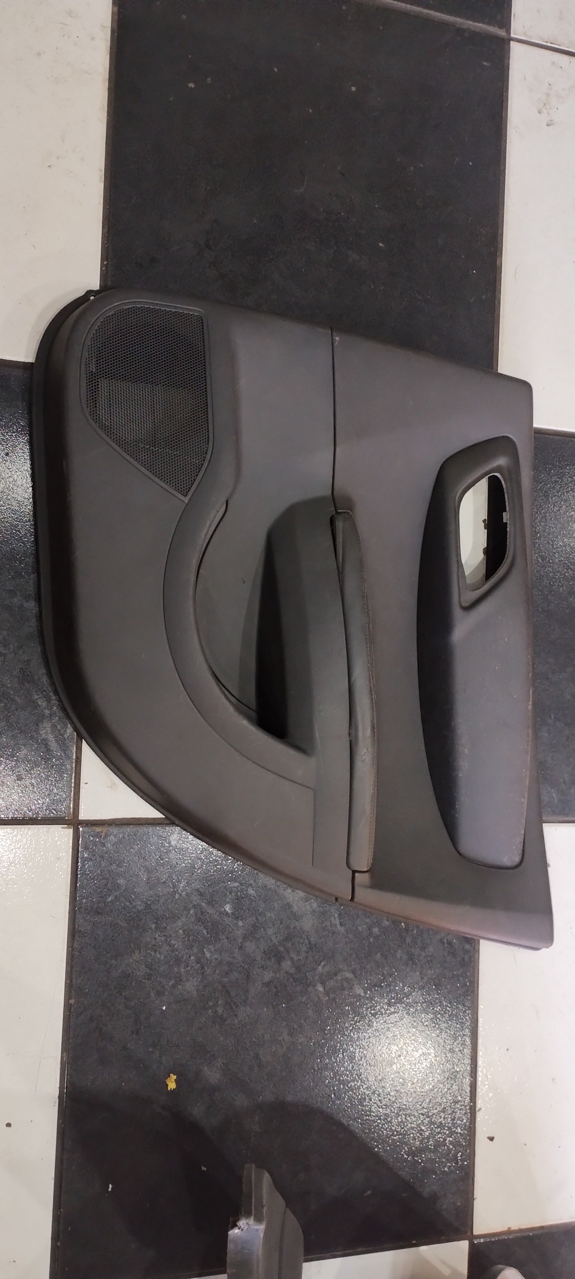 Forro De Porta Traseiro Direito Citroën C4 2013 Preto 4