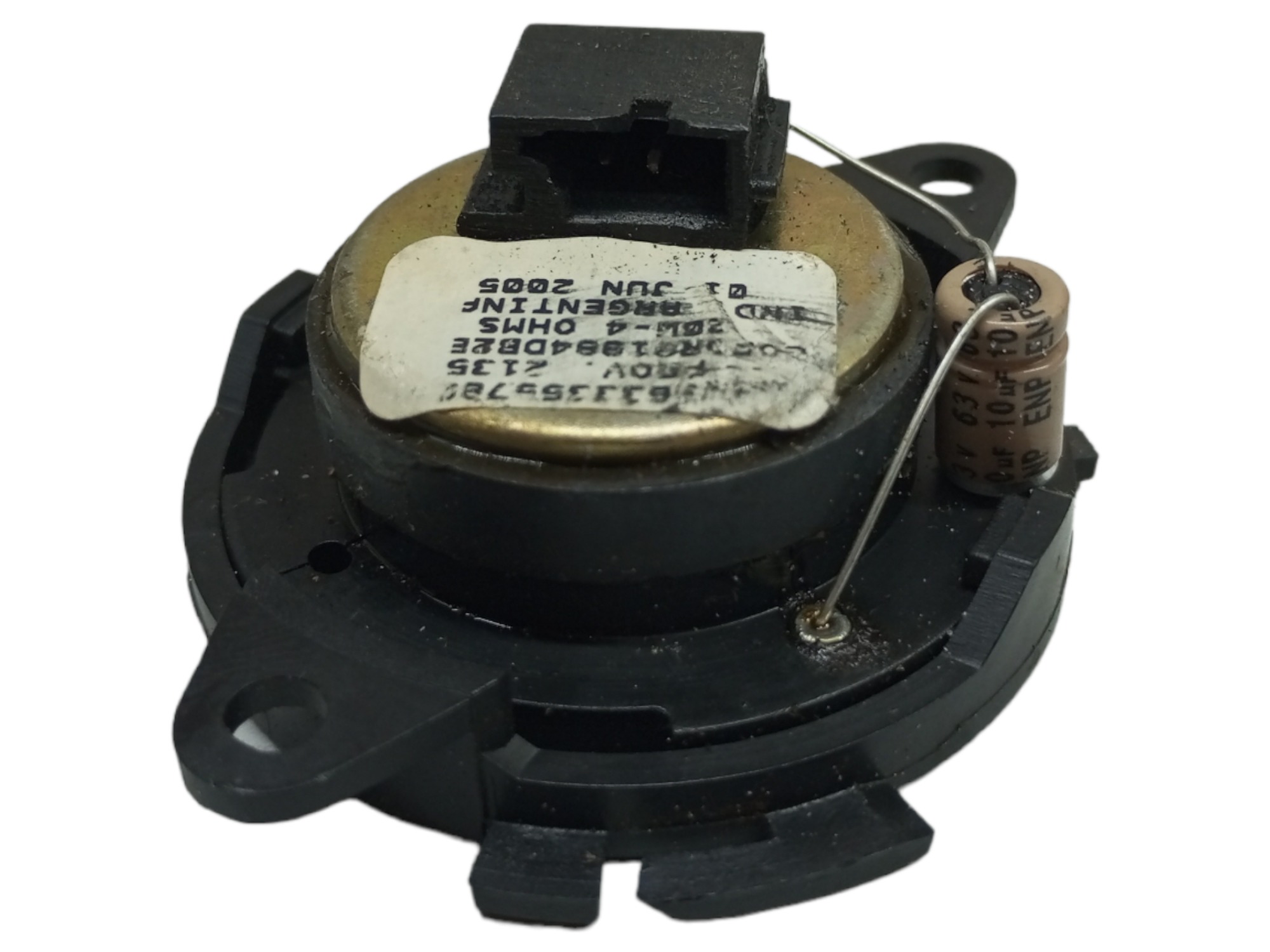 Tweeter Citroen C3 2004 2005 2006 2007 Dianteiro Direito Preto 5