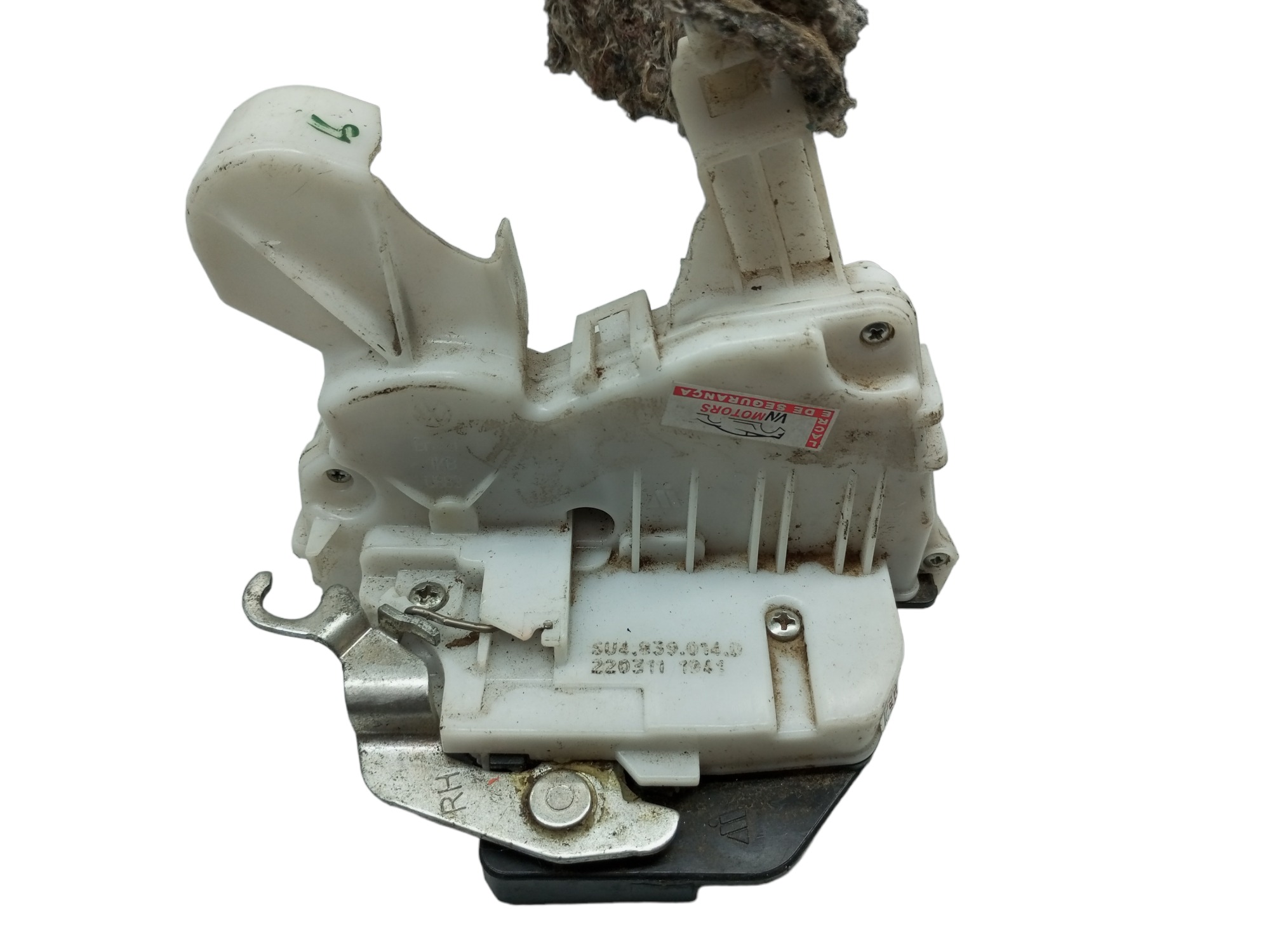 Fechadura Porta Gol G5 2008 2012 Traseira Direita Eletrica Branco 6