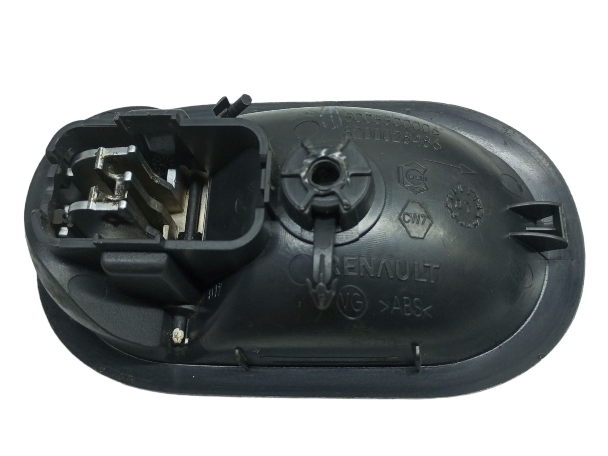 Macaneta Interna Renault Megane 2007 2008 Traseira Direita Preto Traseira 7