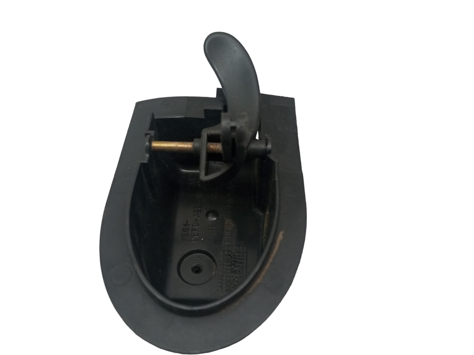 Macaneta Porta Ford Fiesta Courier 96 2002 Traseira Direita  Preto Traseira 6