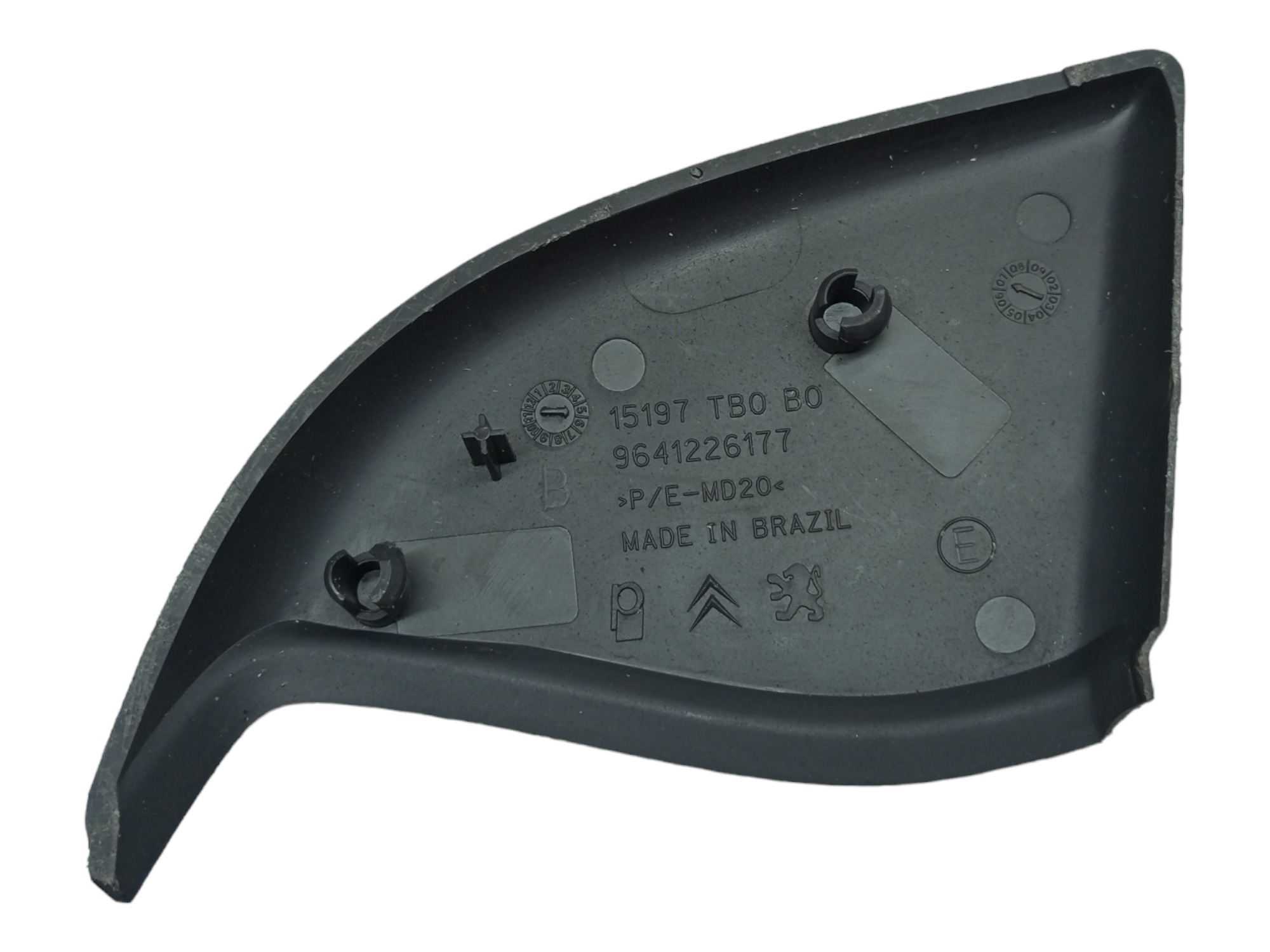 Moldura Interna Retrovisor C3 2005 2007 2010 2012 Esquerdo 2