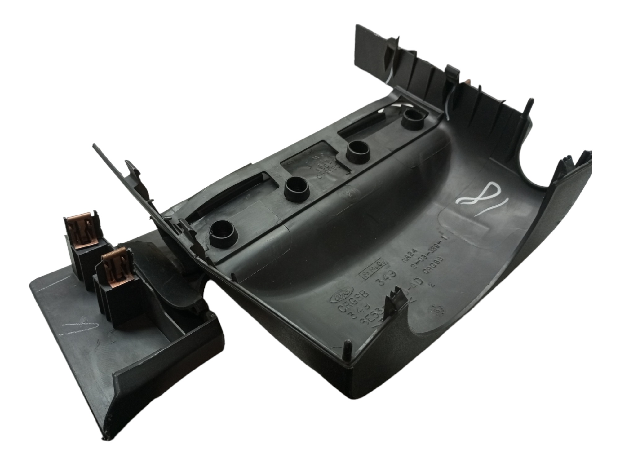 Moldura Capa Chave Seta Ford Fusion 2006 2008 2009 Coluna 2