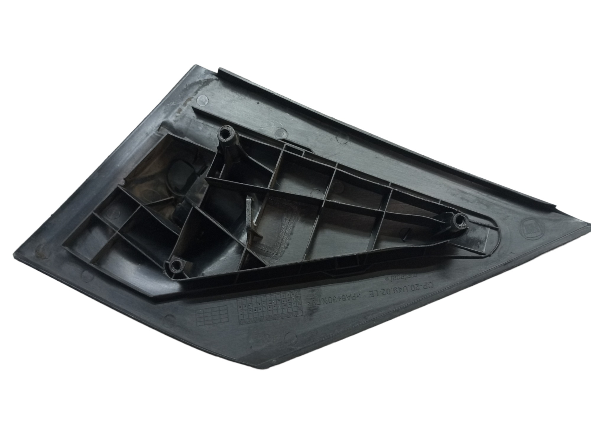 Moldura Retrovisor Esquerdo Fiat Grand Siena 2013 2016 2018 Preto 3