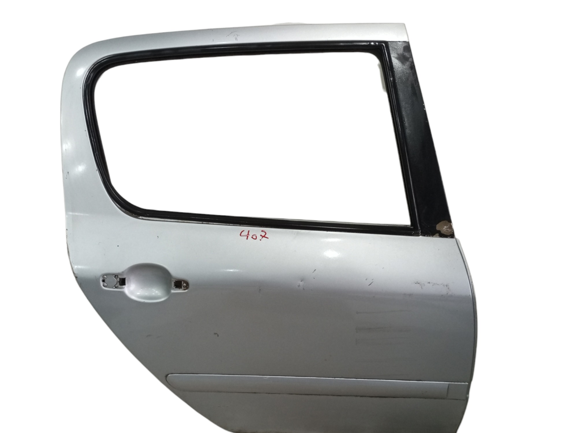 Porta Peugeot 307 2008 2009 2010 2012 Traseira Direita Traseira Esquerda Prata 1
