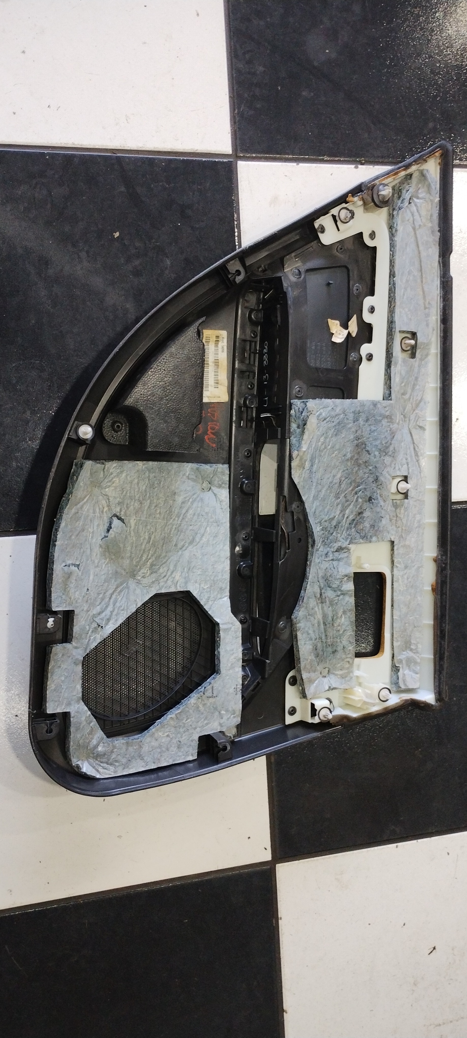 Forro De Porta Traseiro Direito Ford Fusion 2007 Preto 2