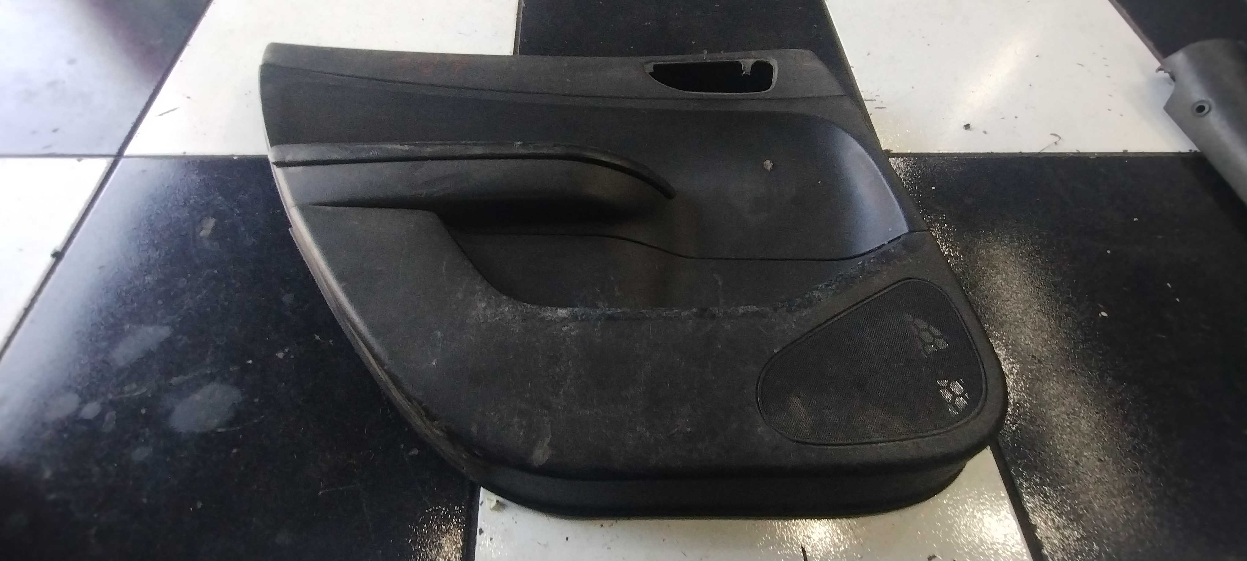 Forro De Porta Traseiro Esquerdo Peugeot 307 2008 Preto 2