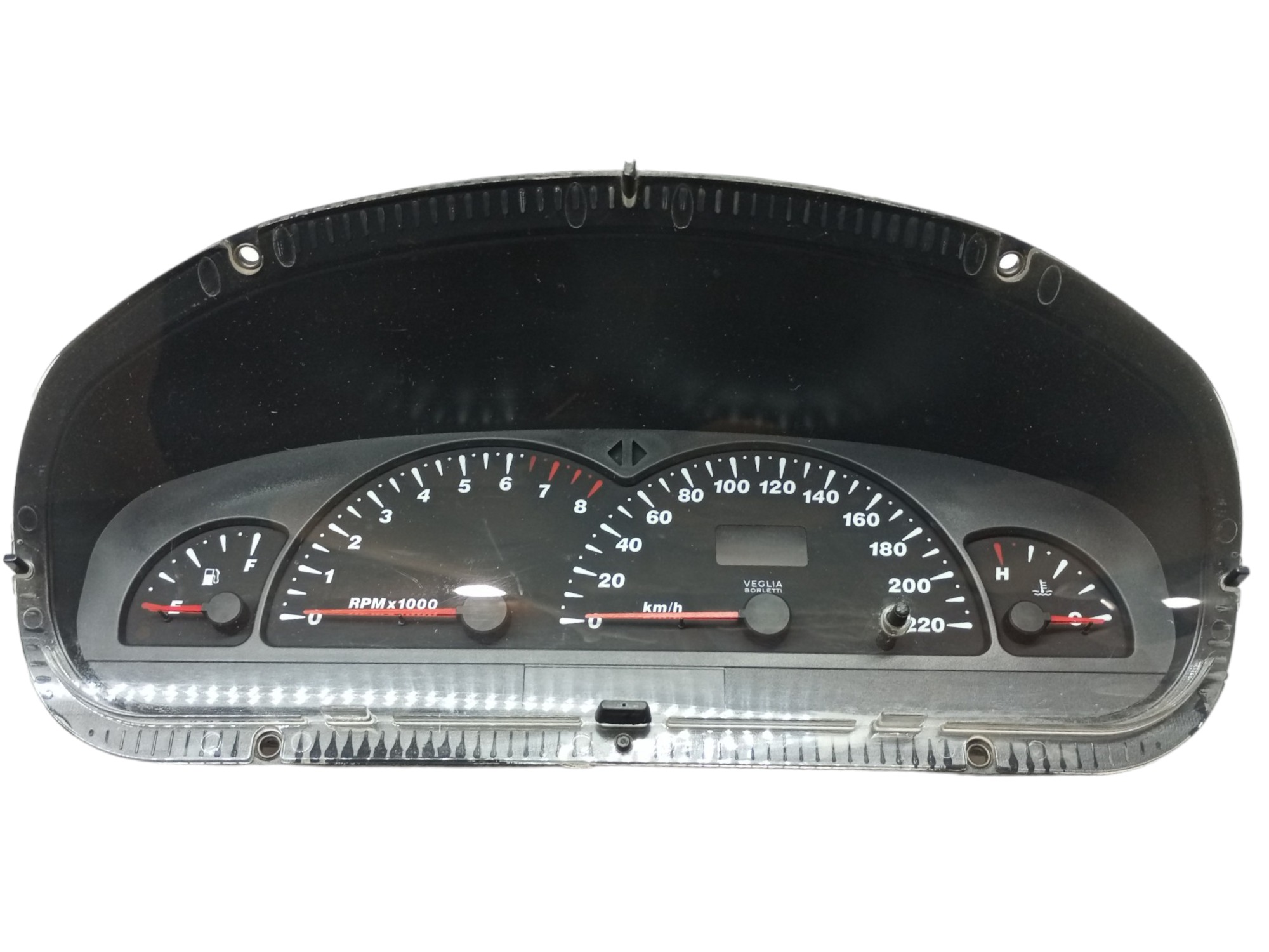 Painel Instrumento Fiat Marea 2000 2001 2002 Conta Giro Preto 1