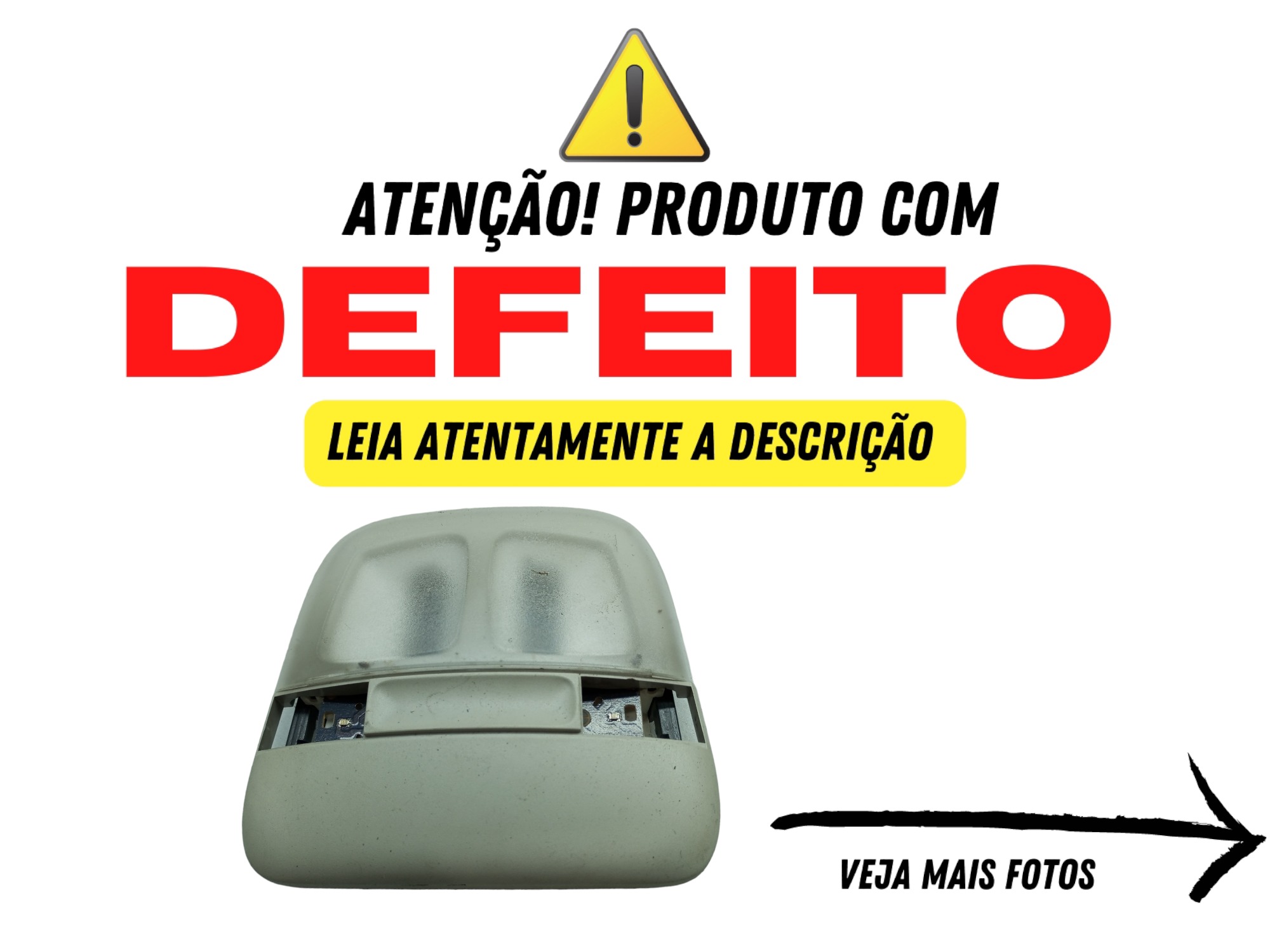 Luz De Teto Fiat Stilo Cortesia 1.8 2003 2005 2008 2011 2