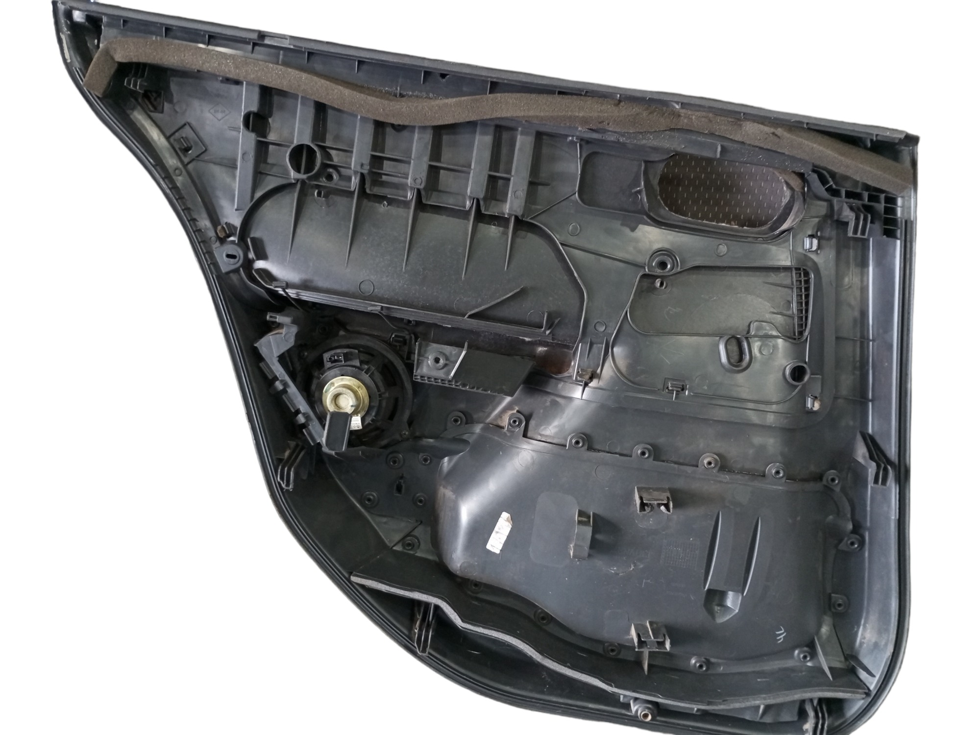 Forro Porta Megane Renault Traseira Direita 2007 2008  Preto 3