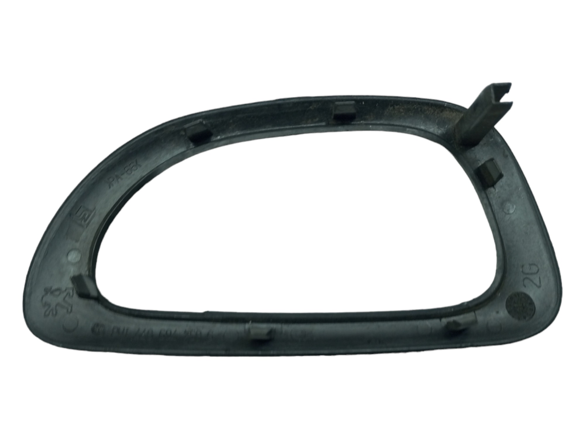 Moldura Macaneta Interna Peugeot 307 2007 2012 Esquerda Preto Dianteira 3
